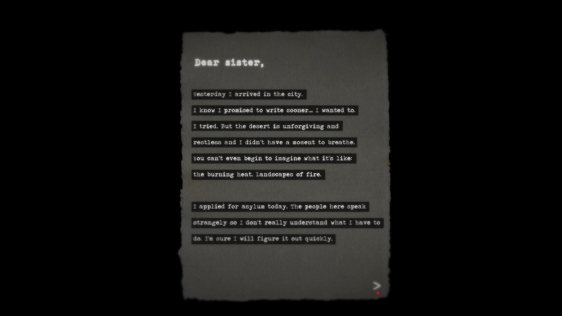 Game screenshot