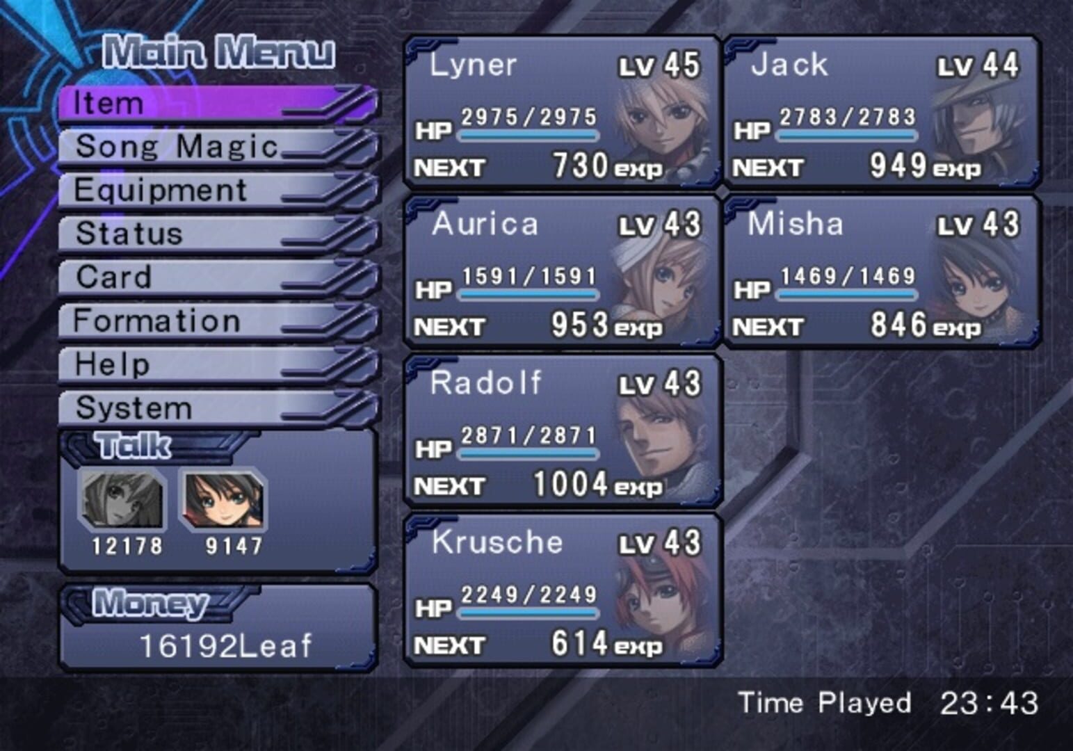 Game screenshot