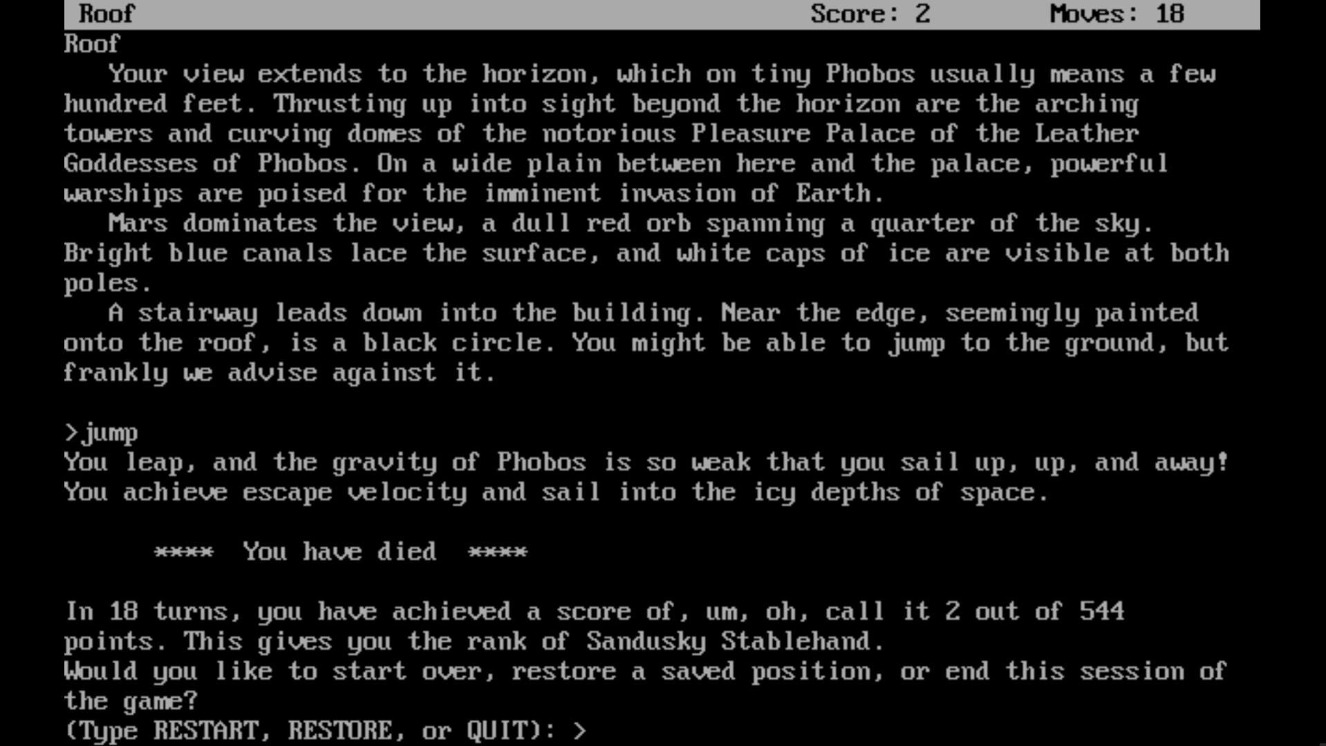 Game screenshot