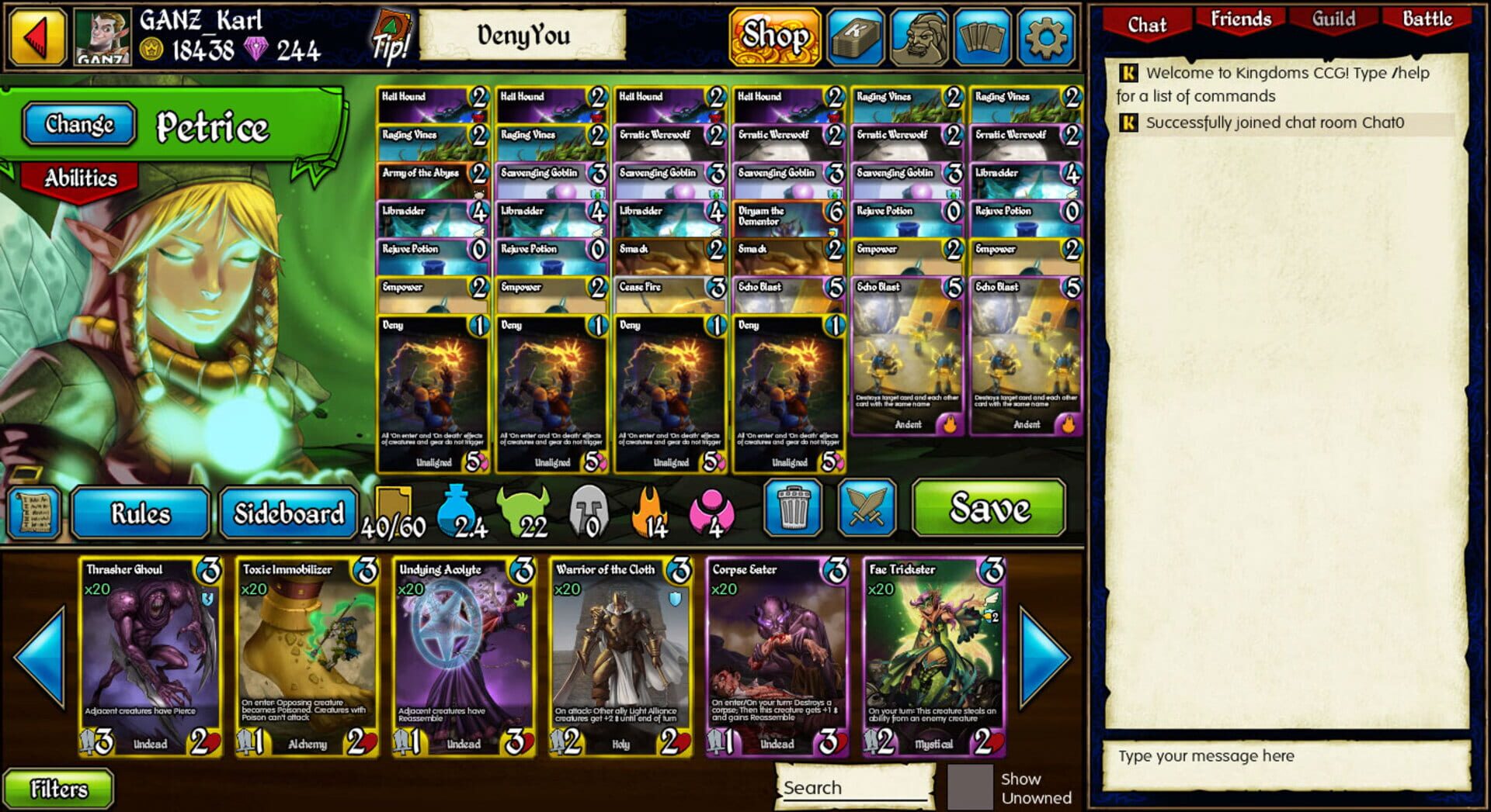 Game screenshot
