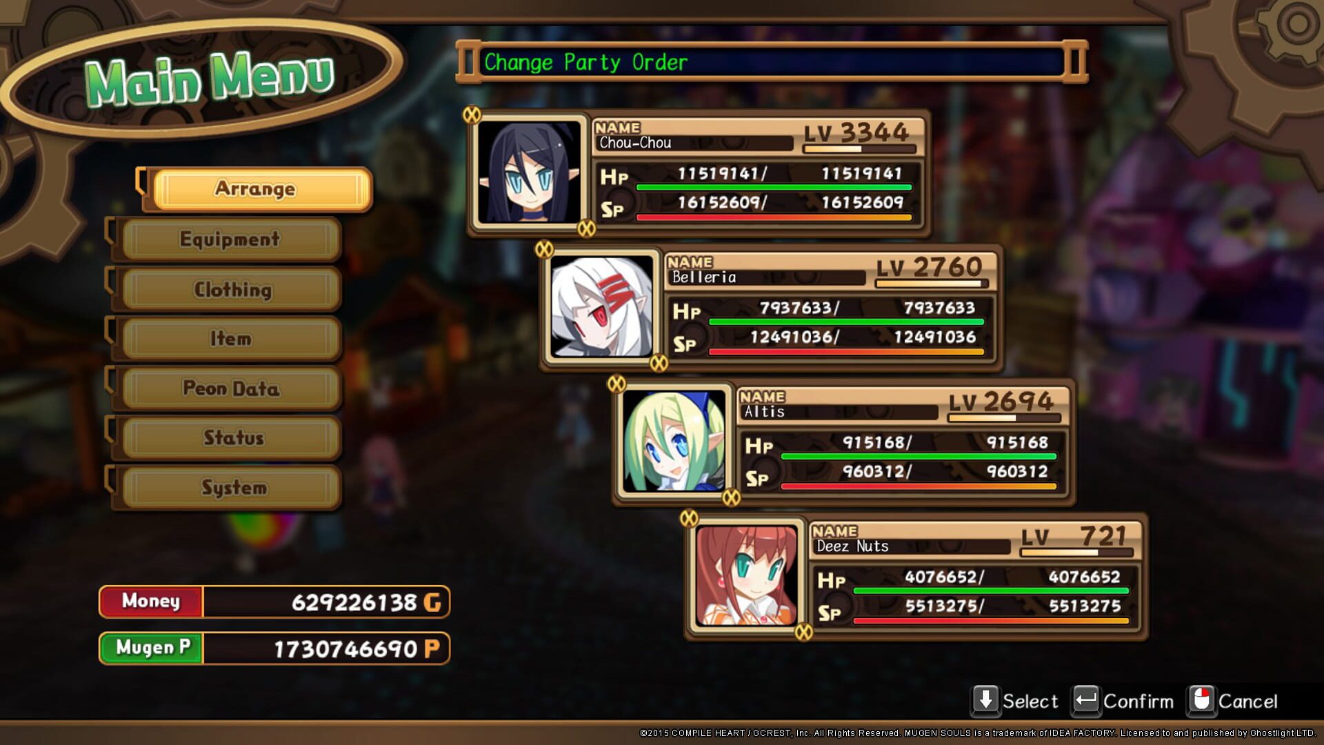 Game screenshot