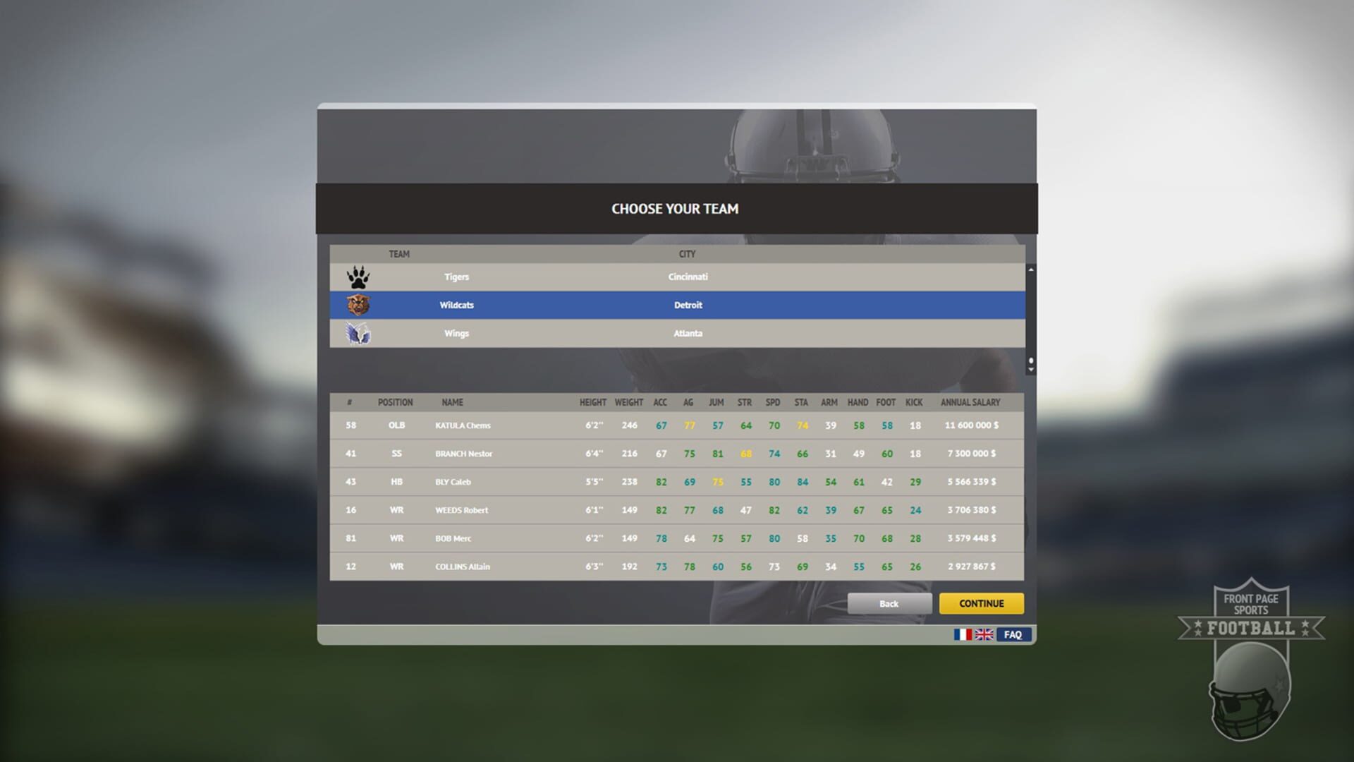 Game screenshot