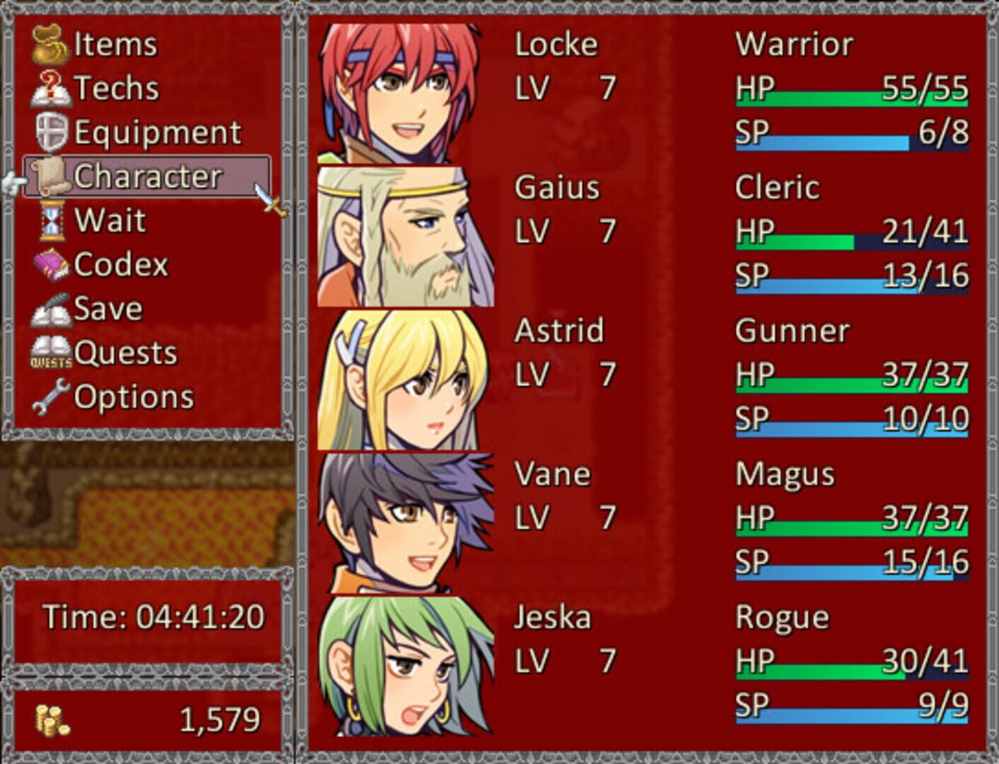 Game screenshot