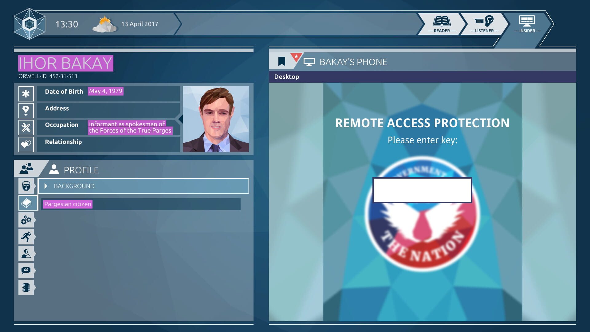 Game screenshot
