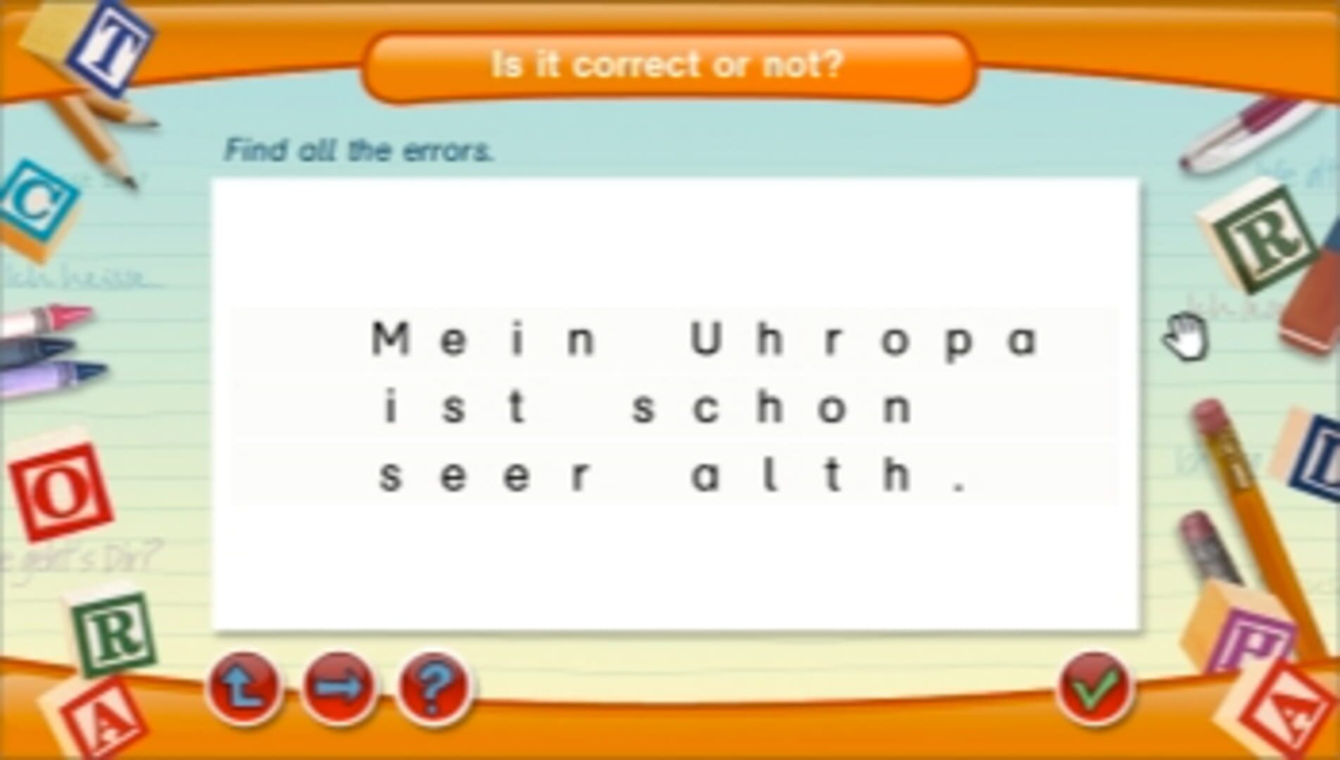 Game screenshot