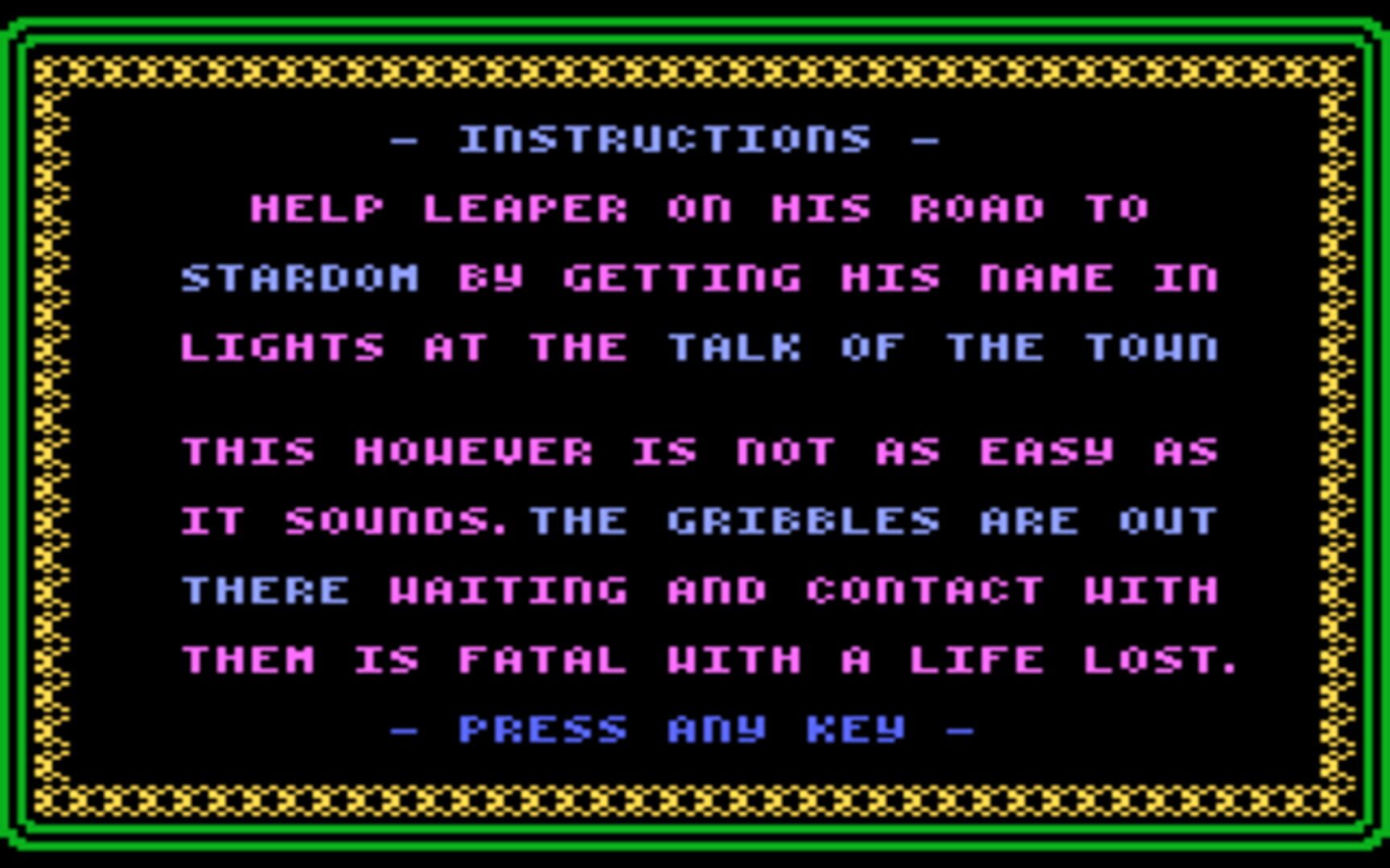 Game screenshot