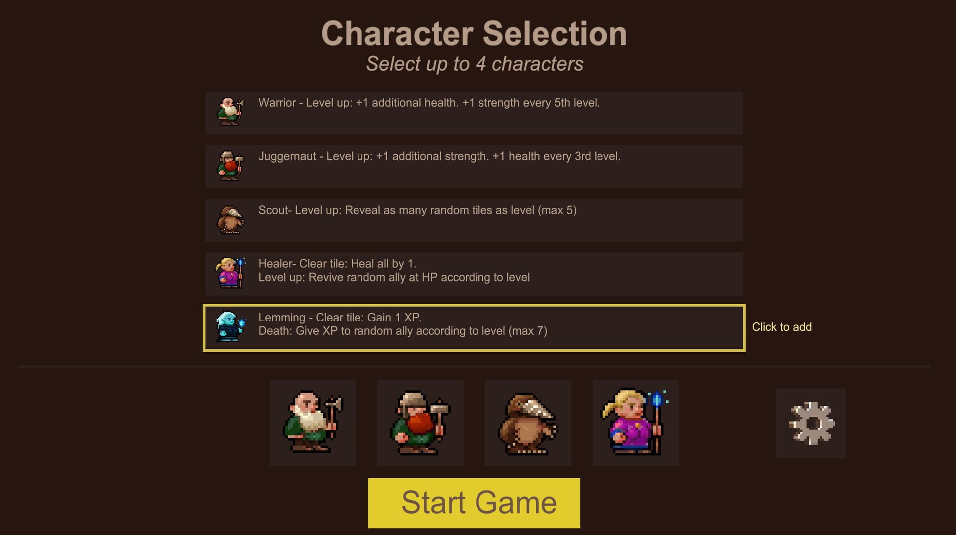 Game screenshot