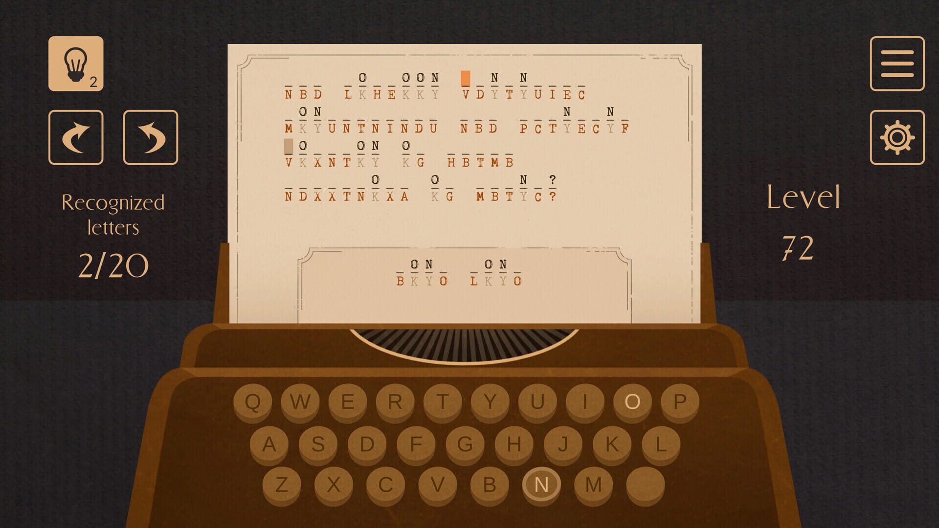 Game screenshot