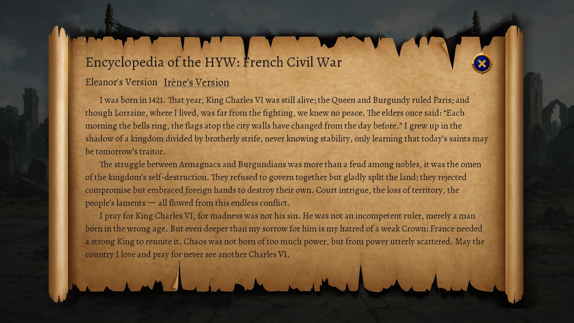 Game screenshot