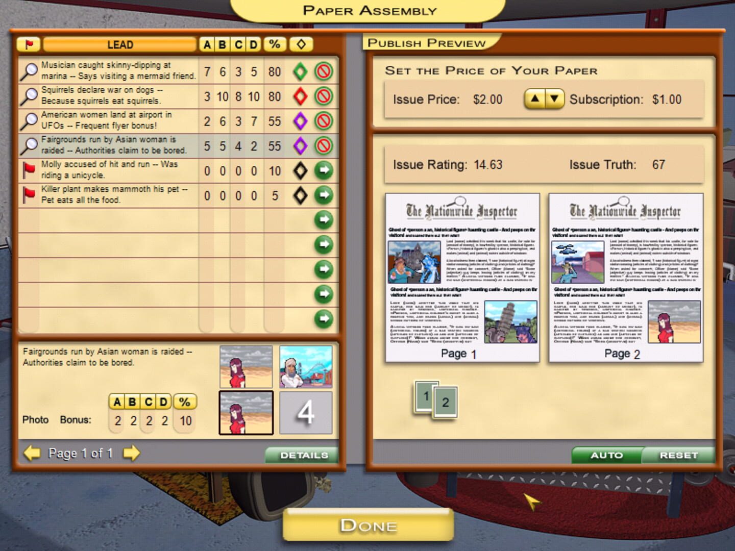 Game screenshot