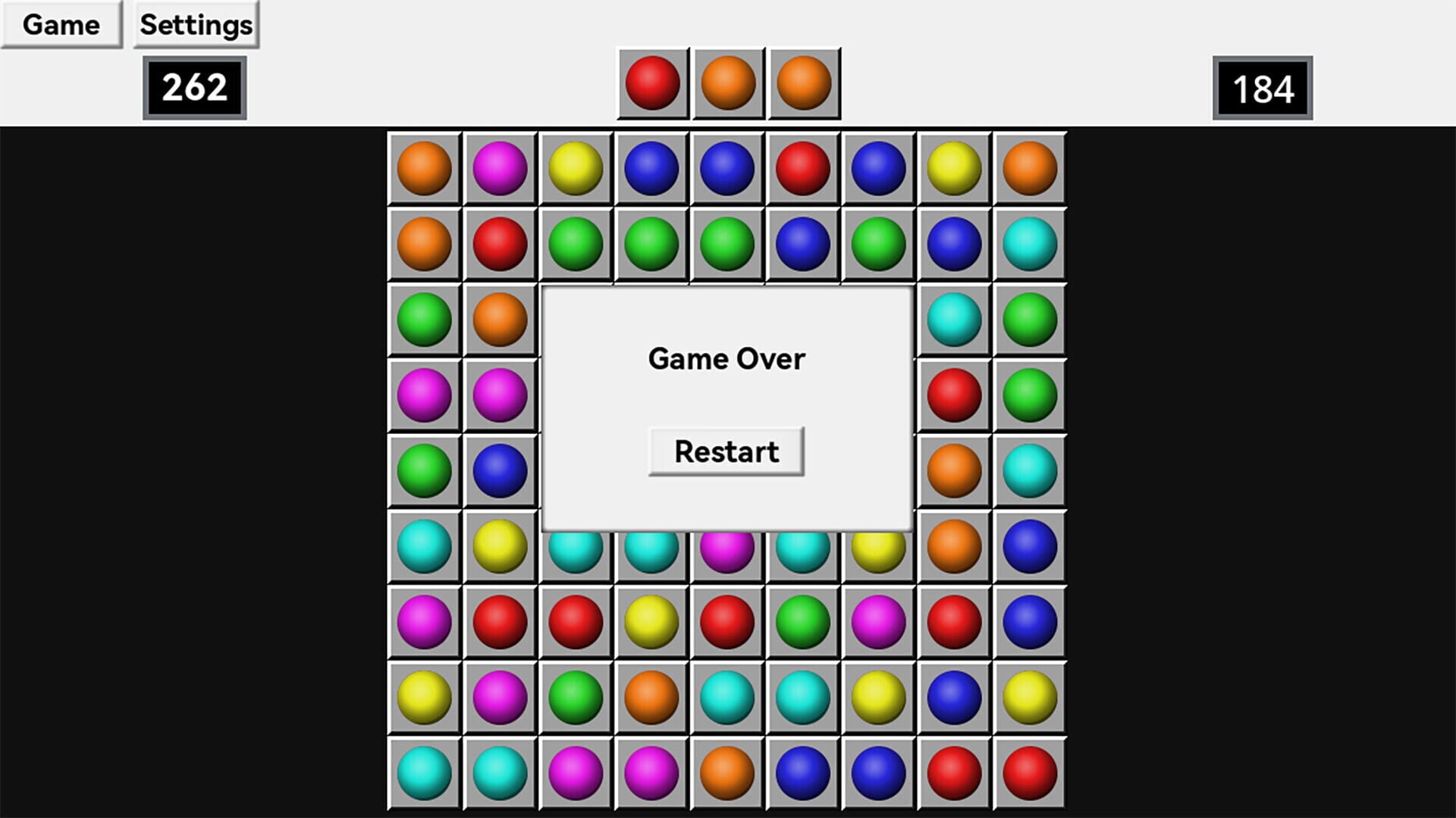 Game screenshot