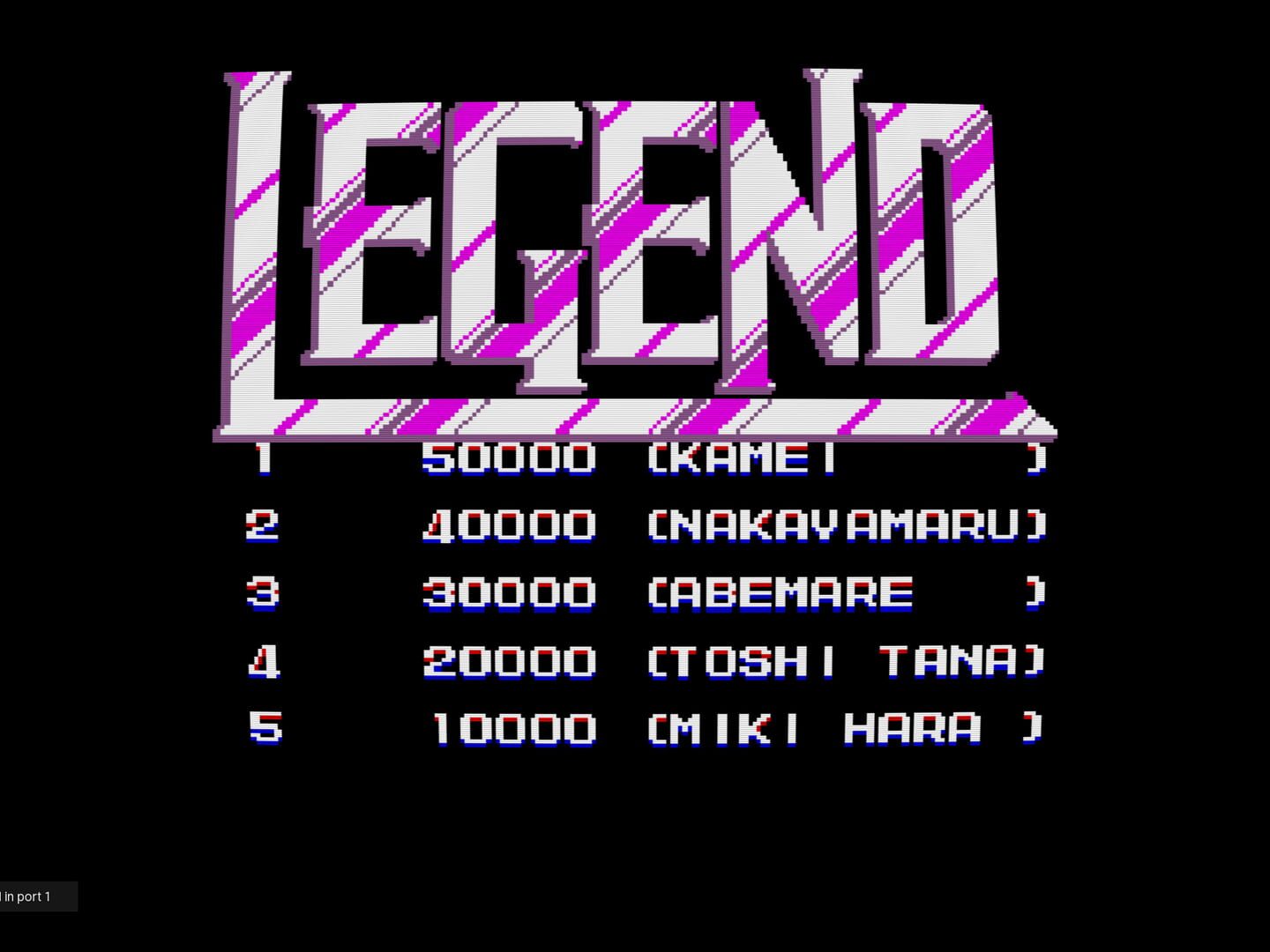 Game screenshot