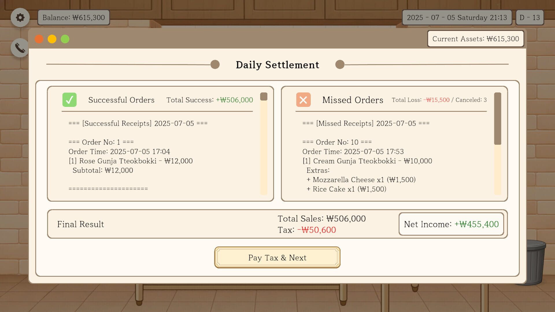 Game screenshot
