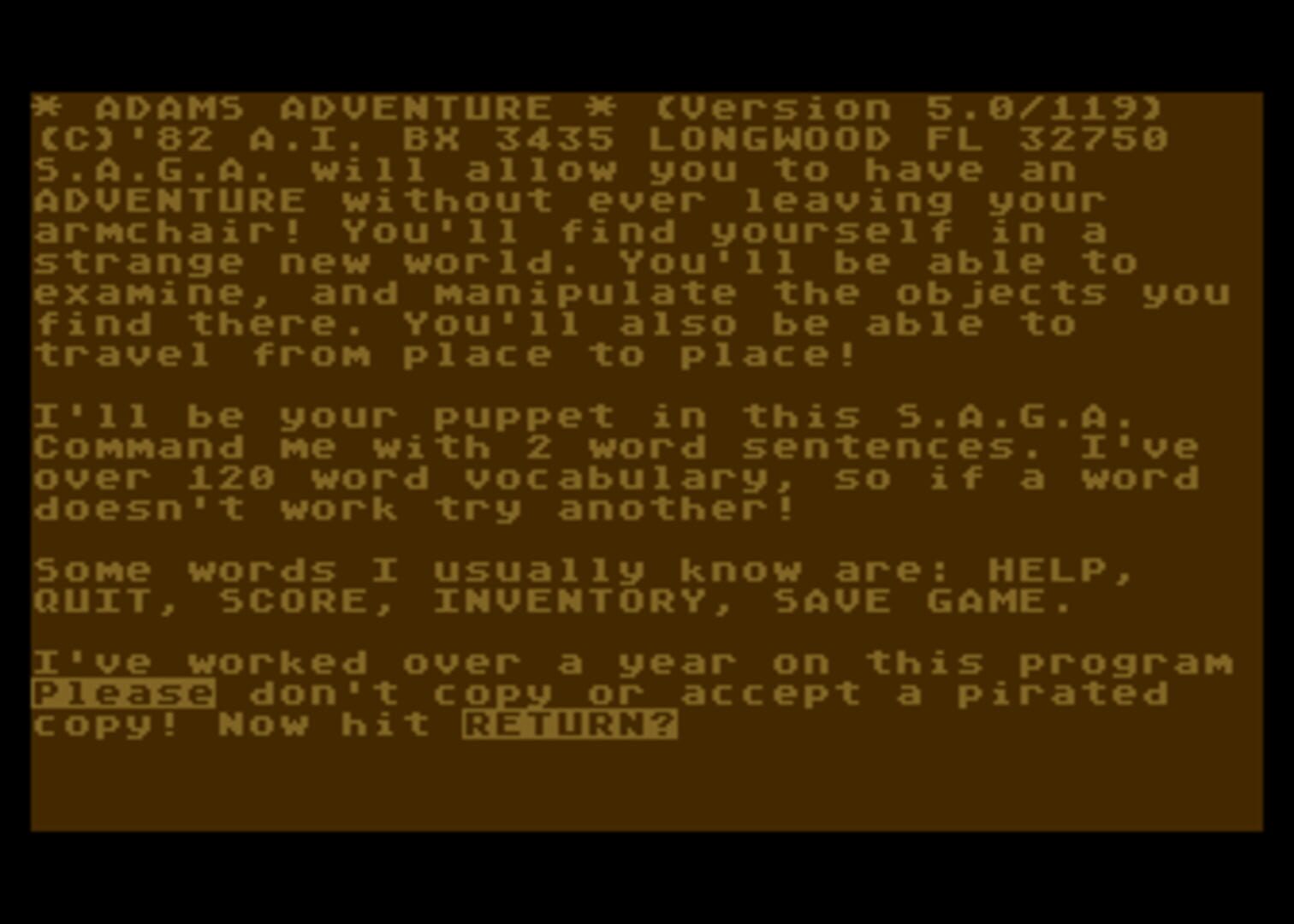 Game screenshot