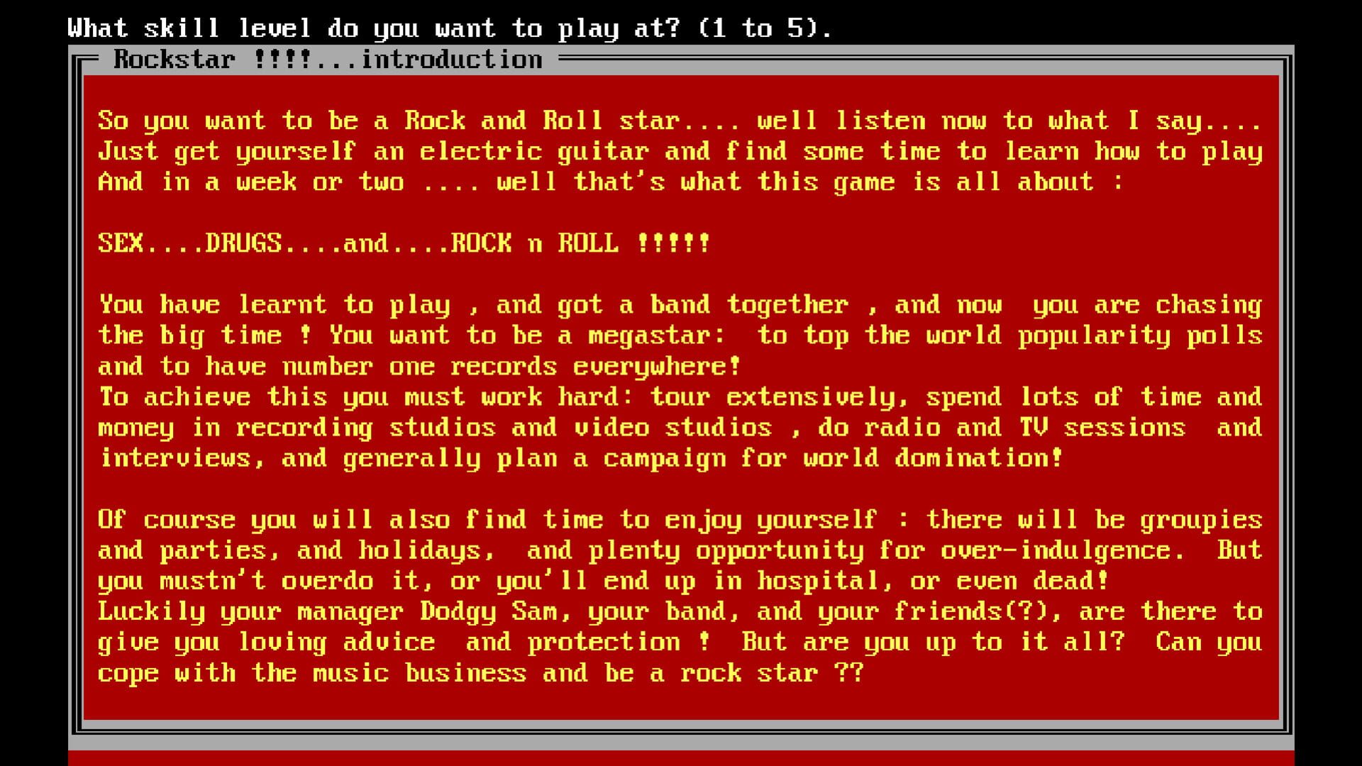 Game screenshot