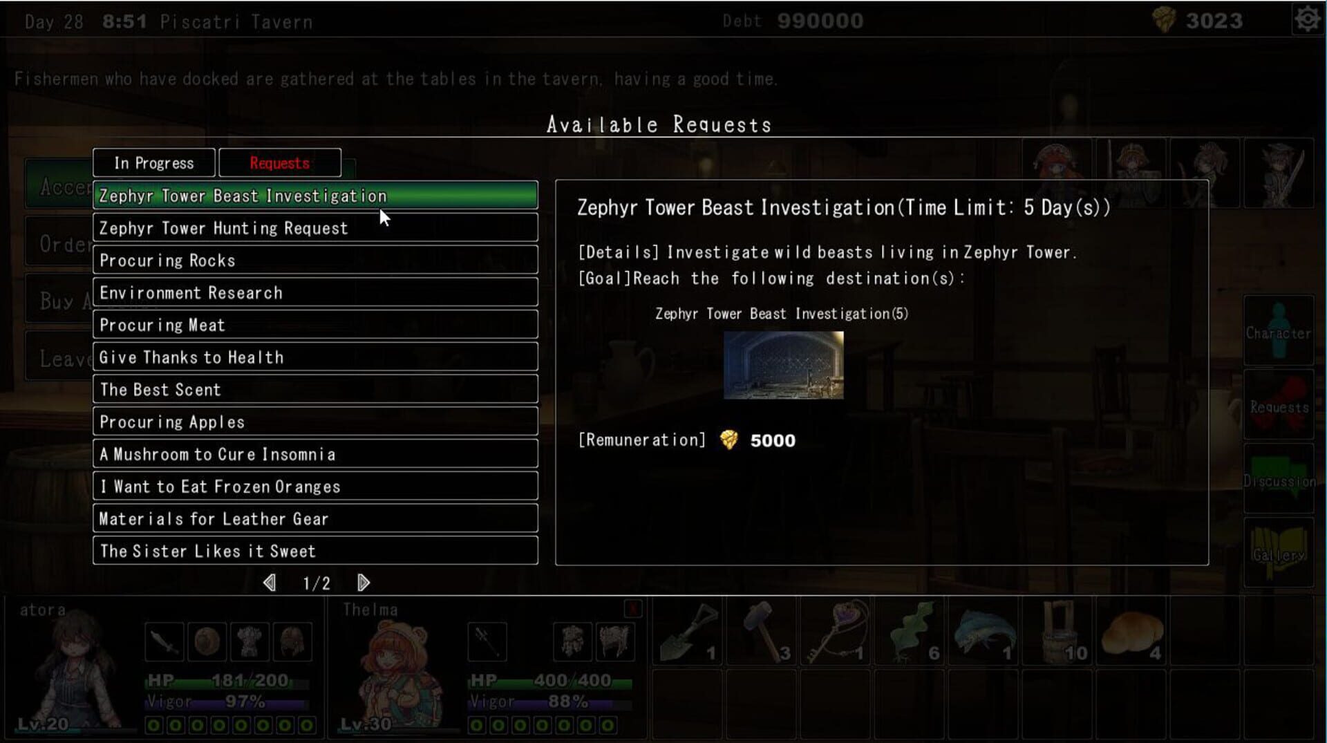 Game screenshot
