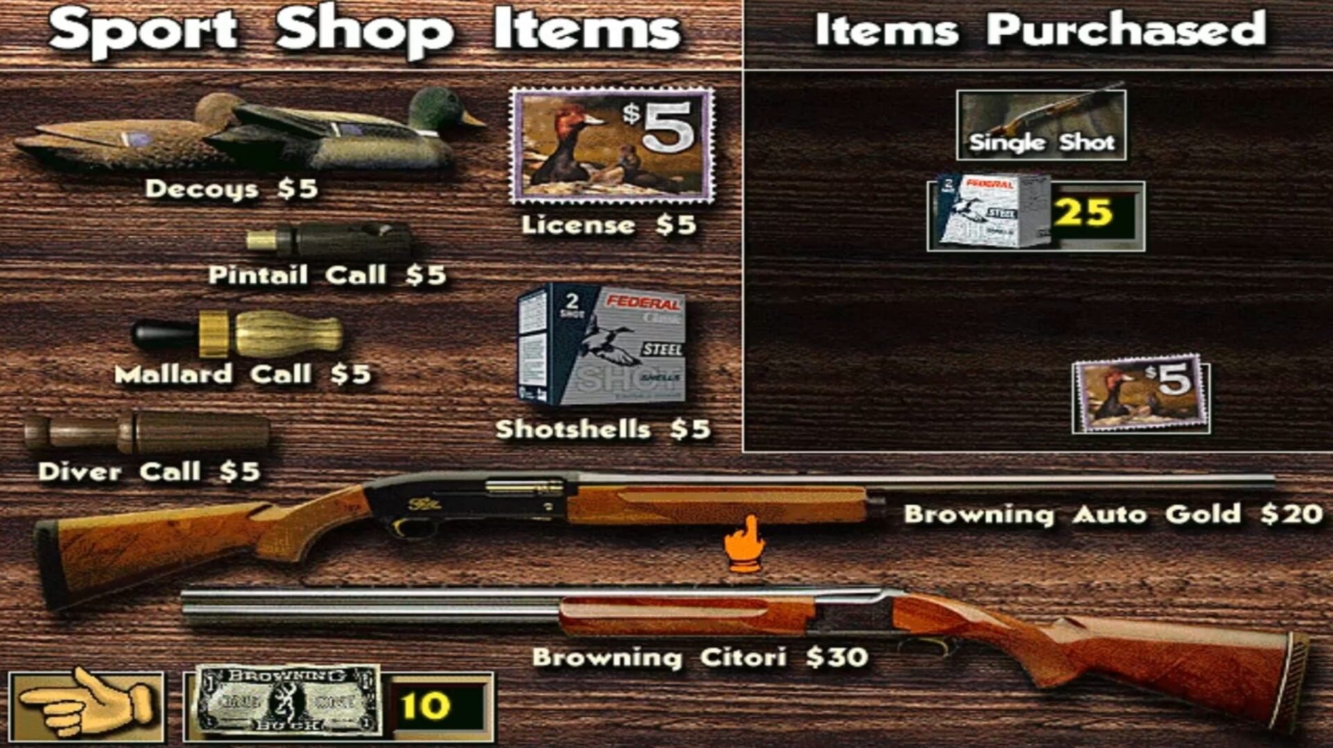 Game screenshot
