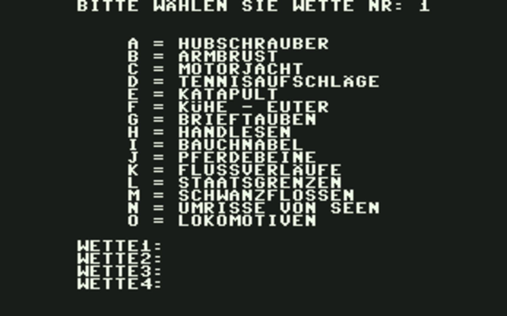 Game screenshot