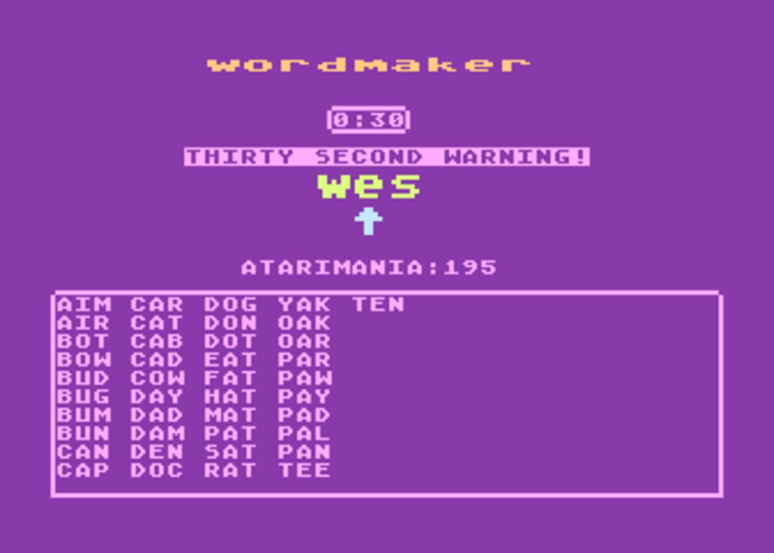 Game screenshot