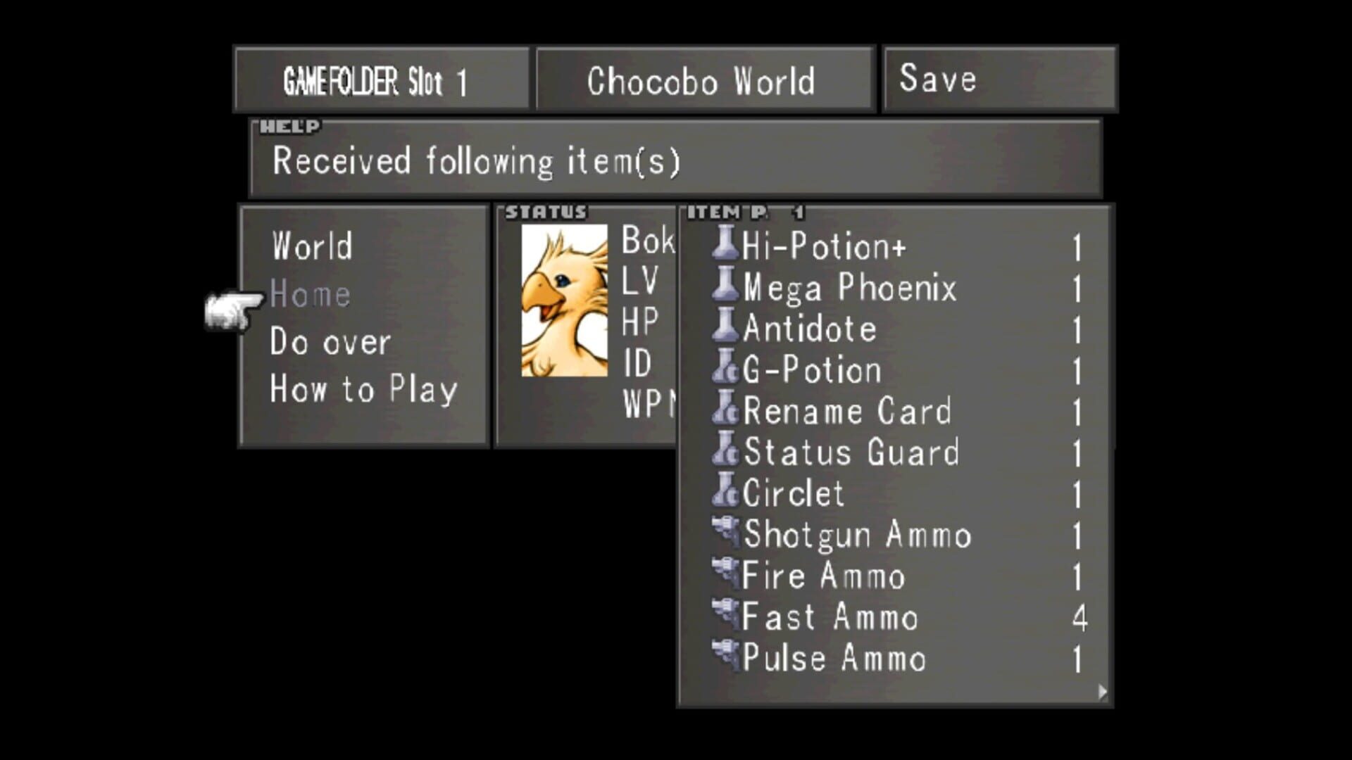 Game screenshot
