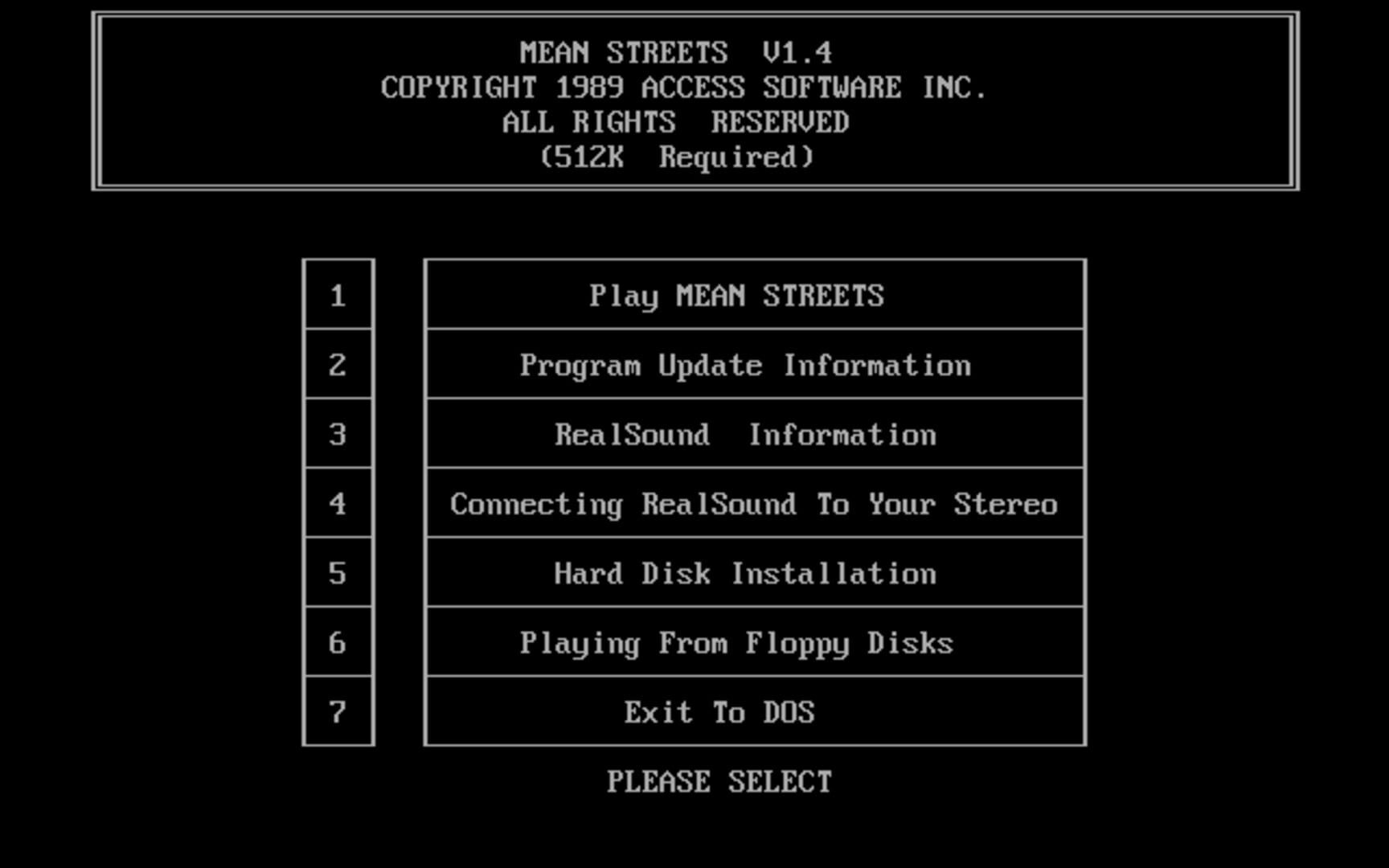 Game screenshot
