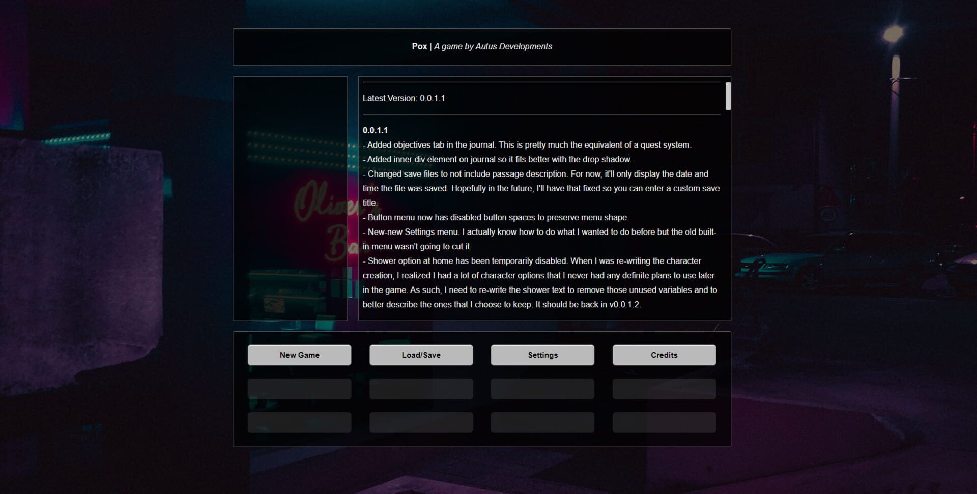 Game screenshot