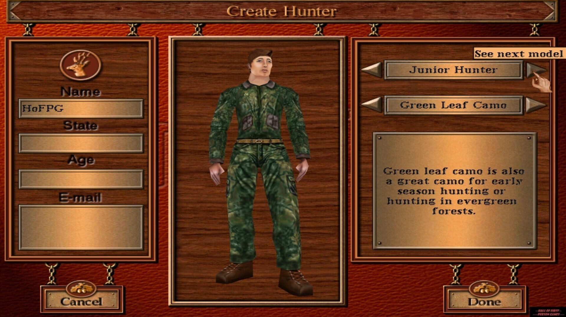 Game screenshot