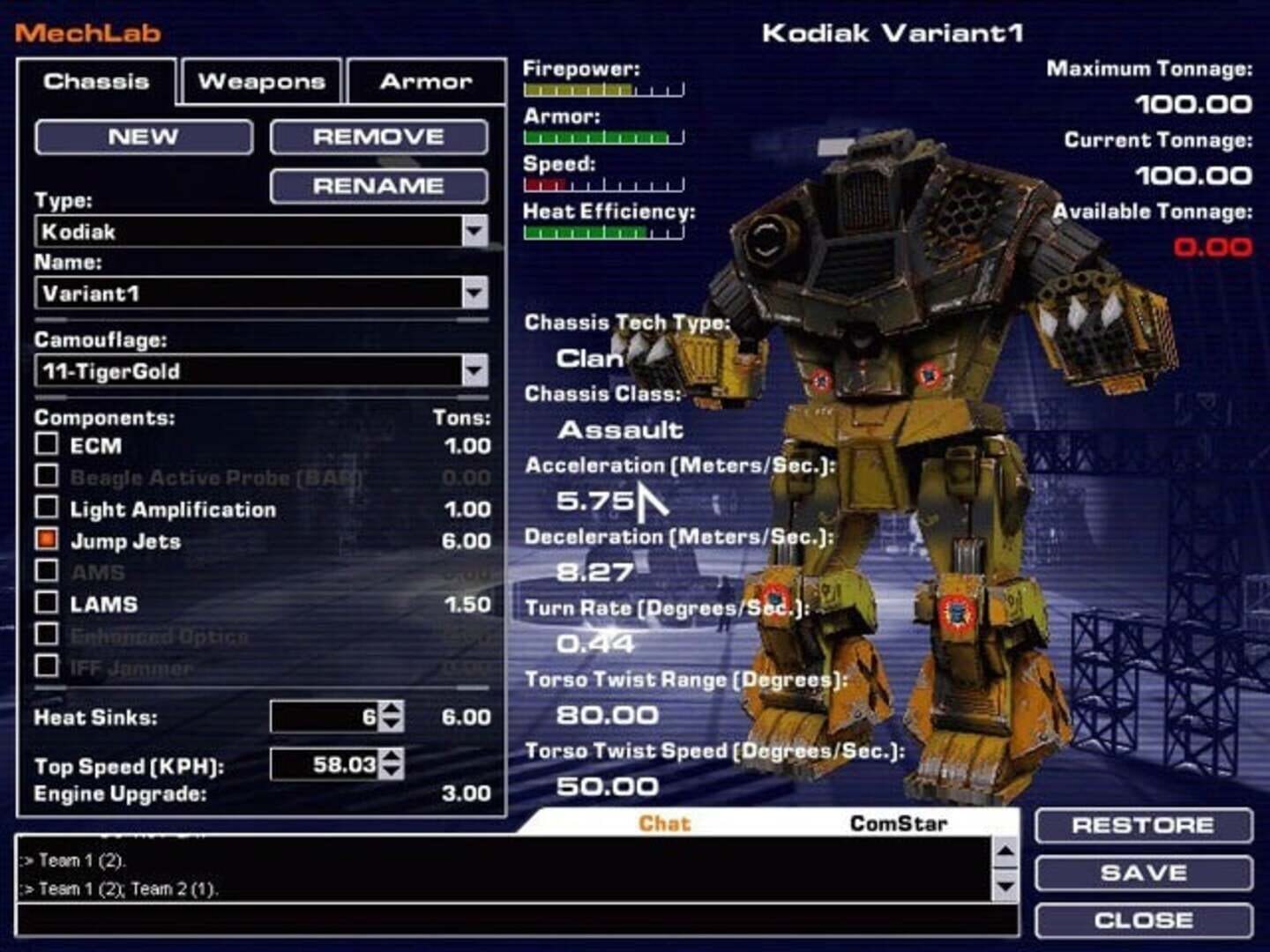 Game screenshot