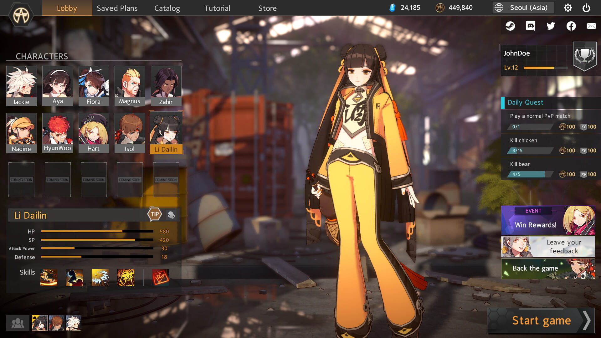 Game screenshot