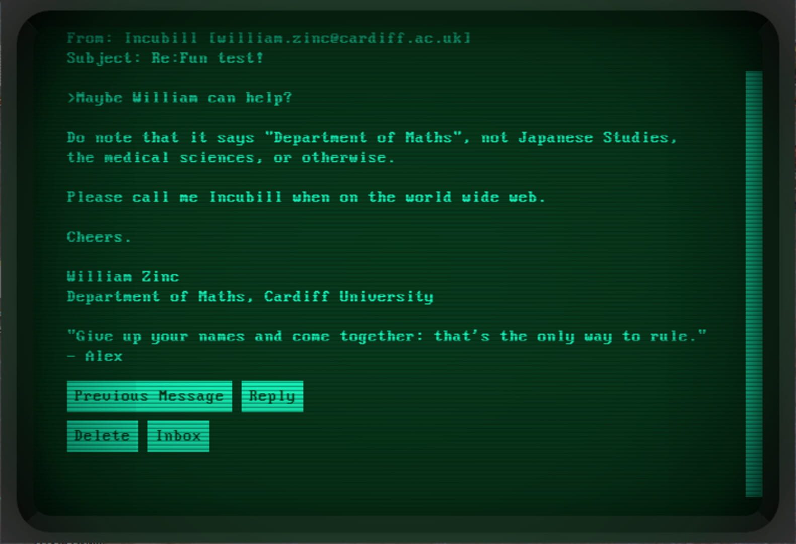 Game screenshot