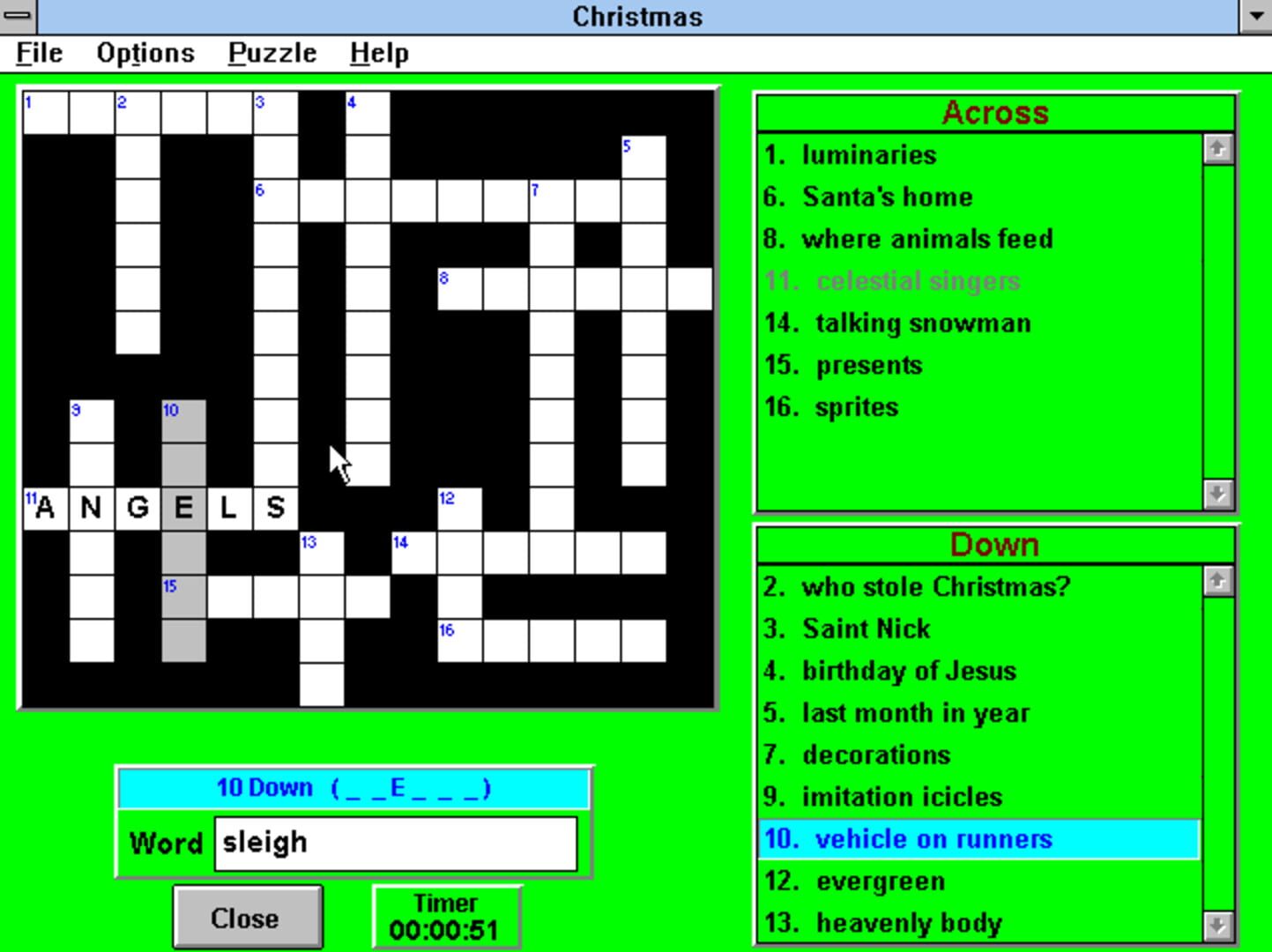 Game screenshot