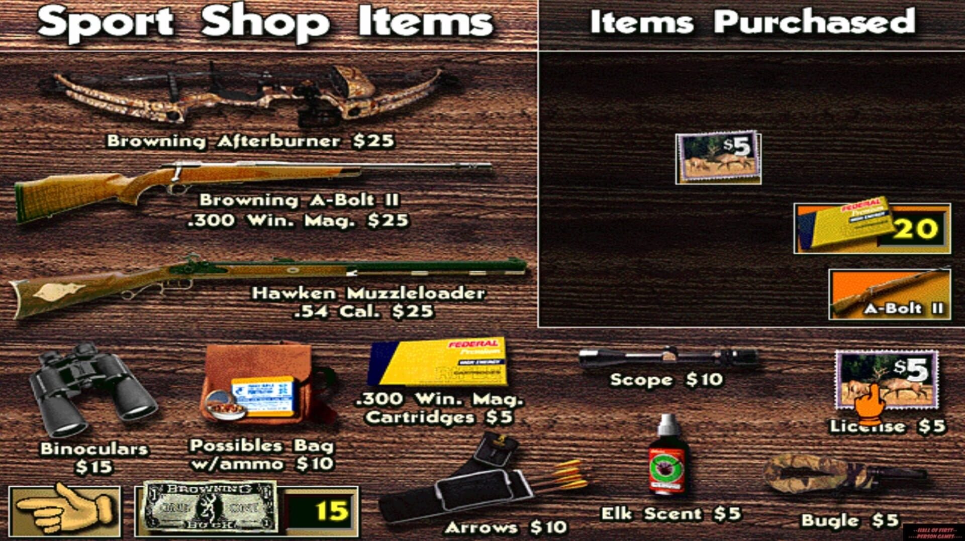 Game screenshot