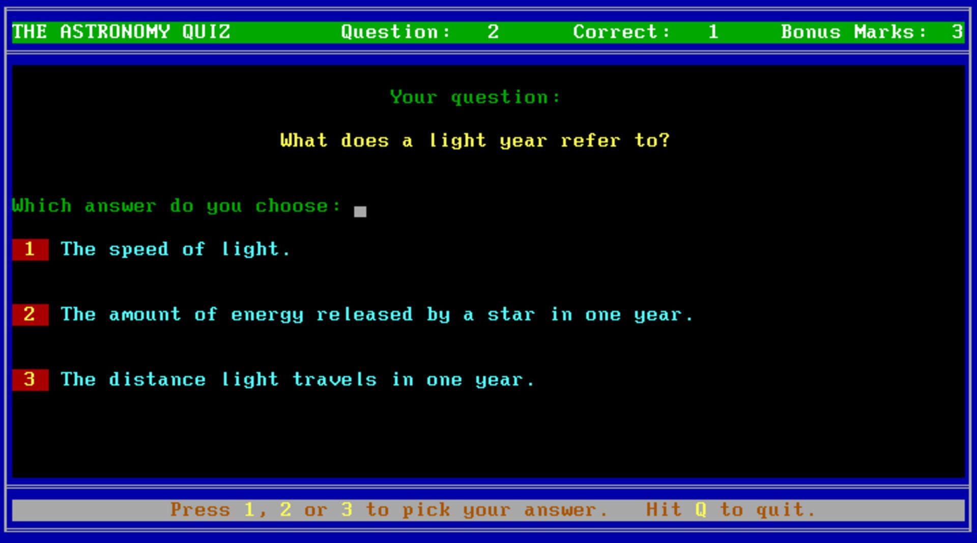 Game screenshot