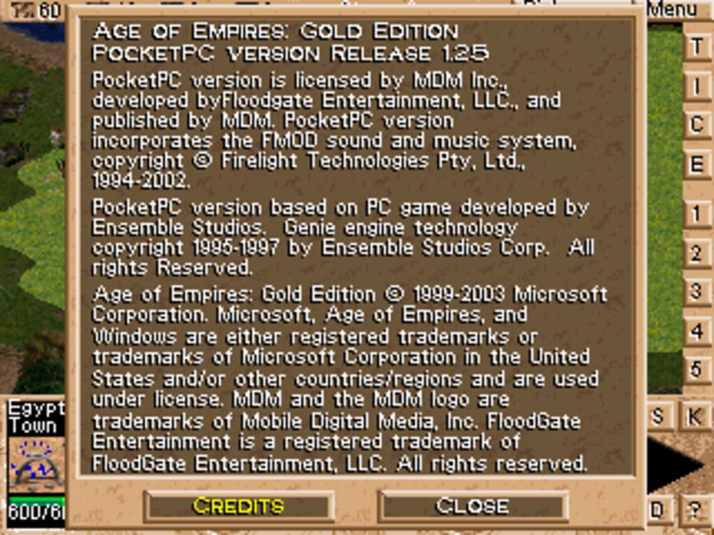 Game screenshot