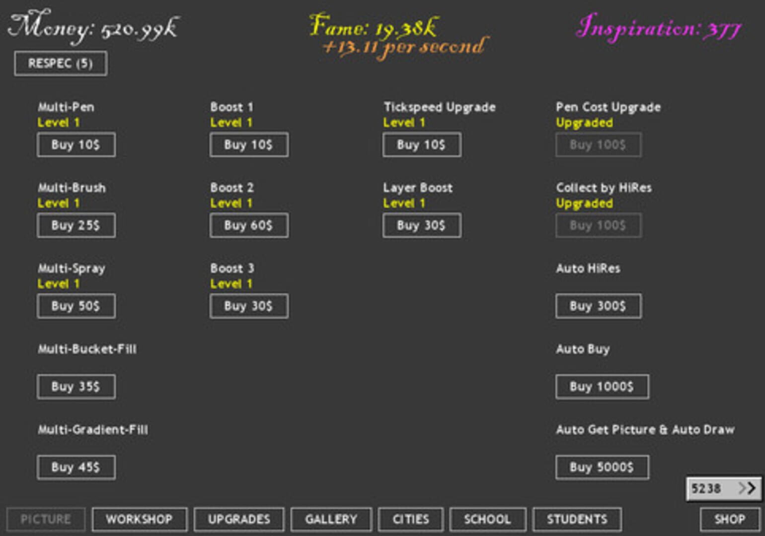Game screenshot