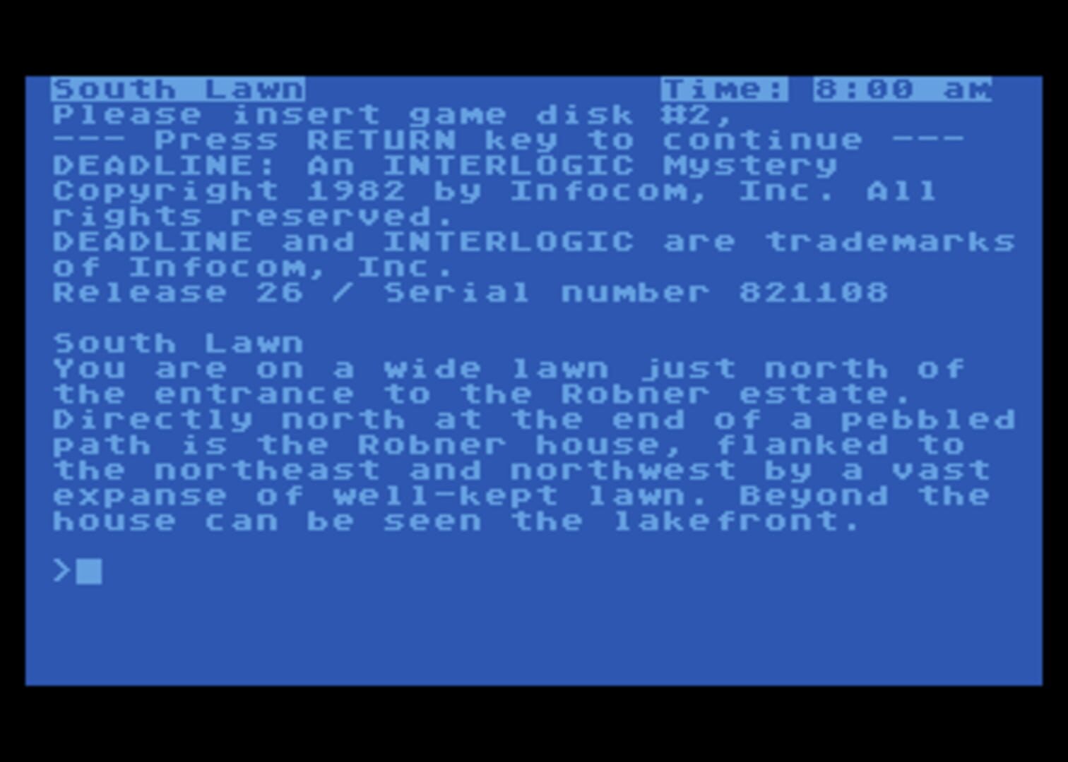 Game screenshot