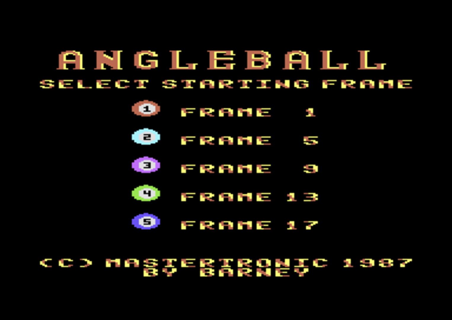 Game screenshot