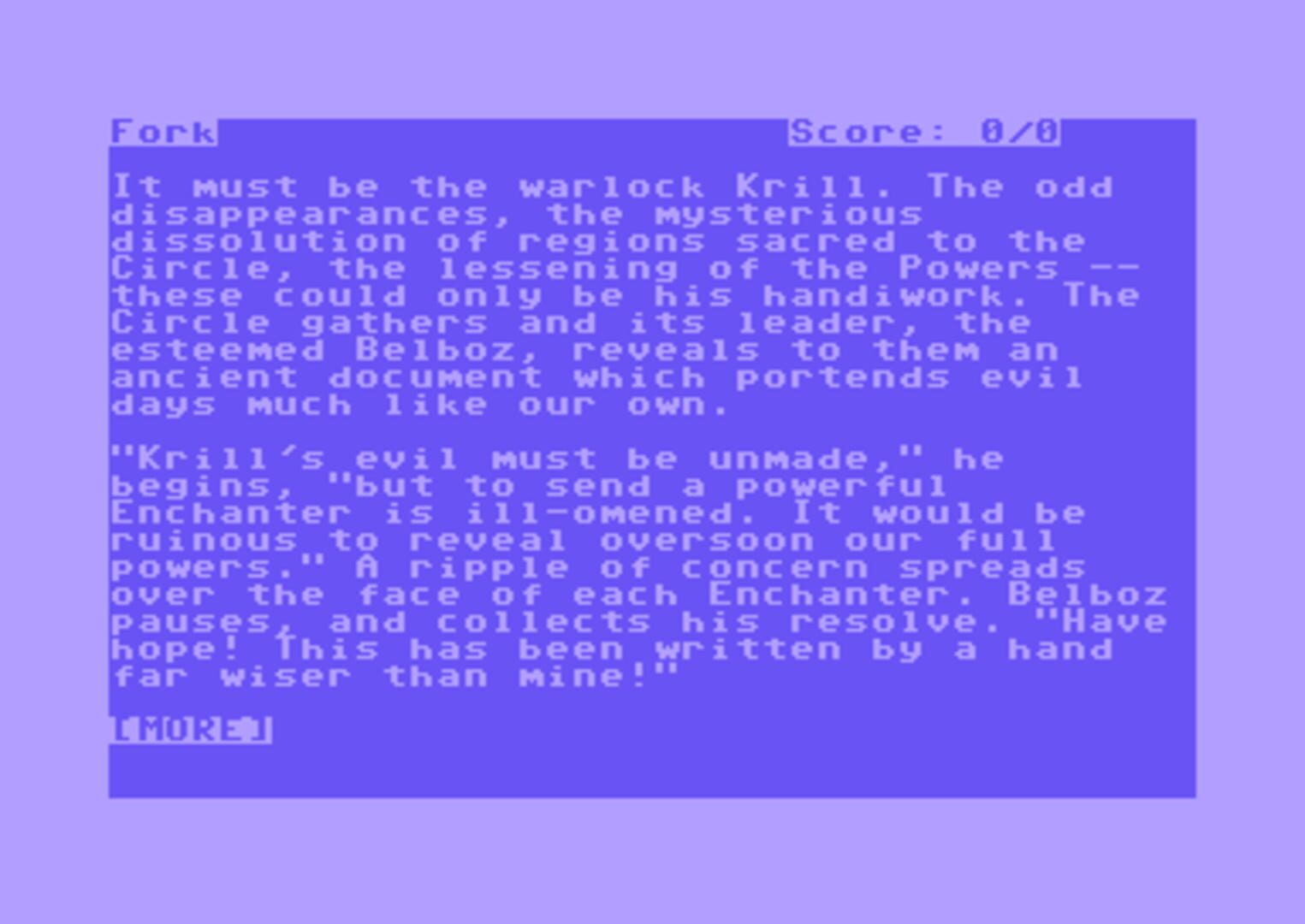 Game screenshot