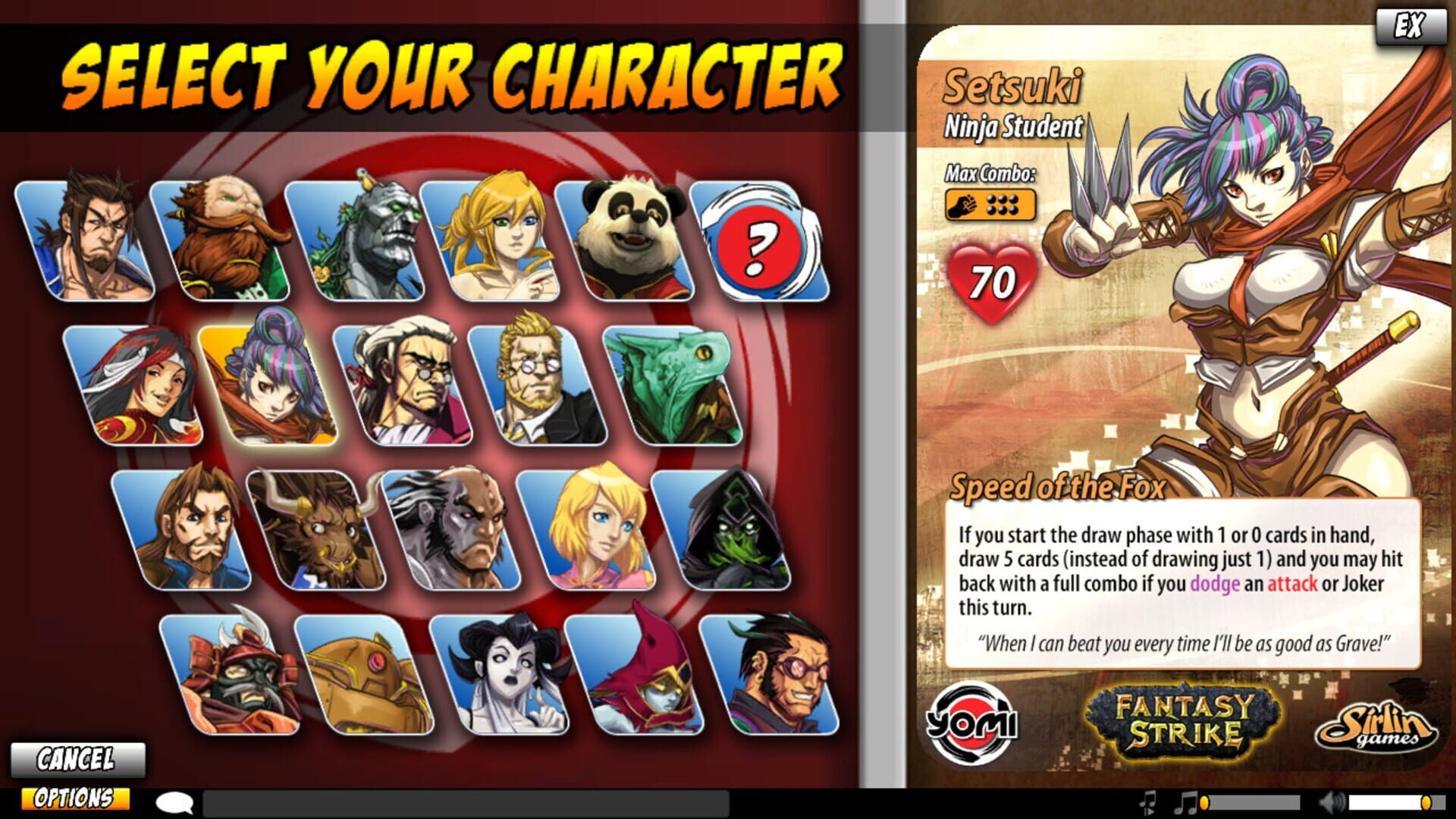 Game screenshot