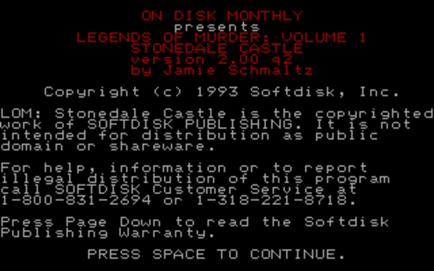 Game screenshot