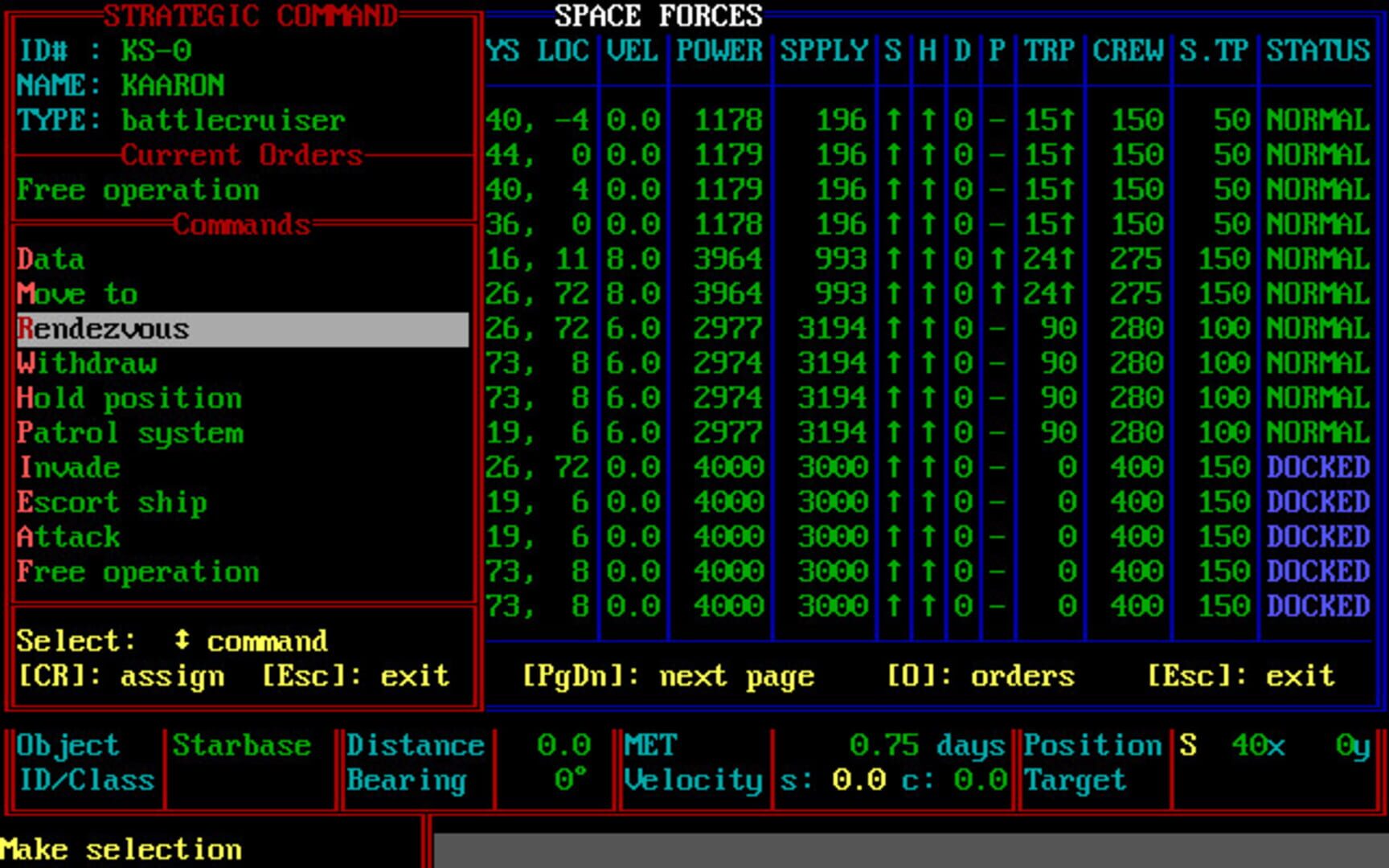 Game screenshot