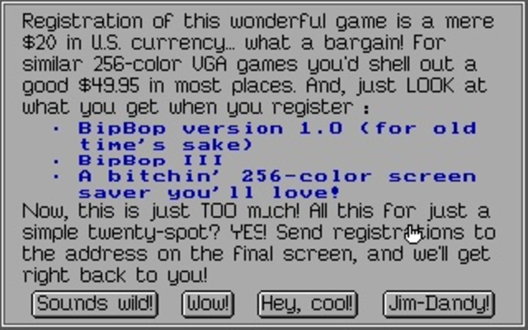 Game screenshot