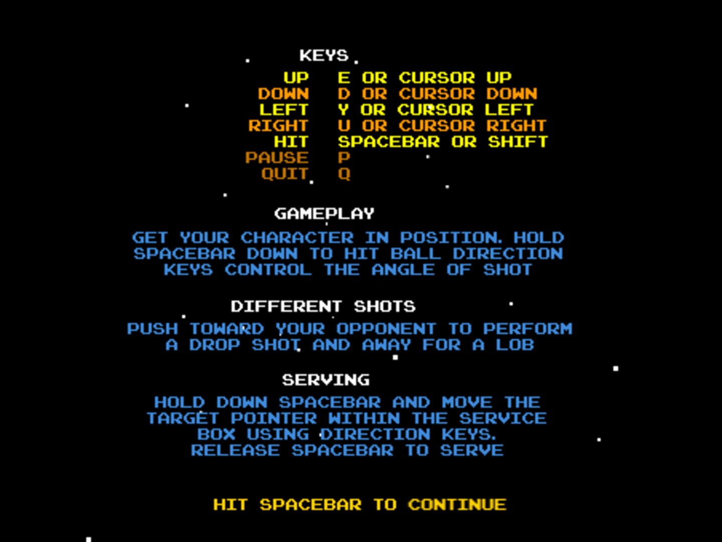 Game screenshot