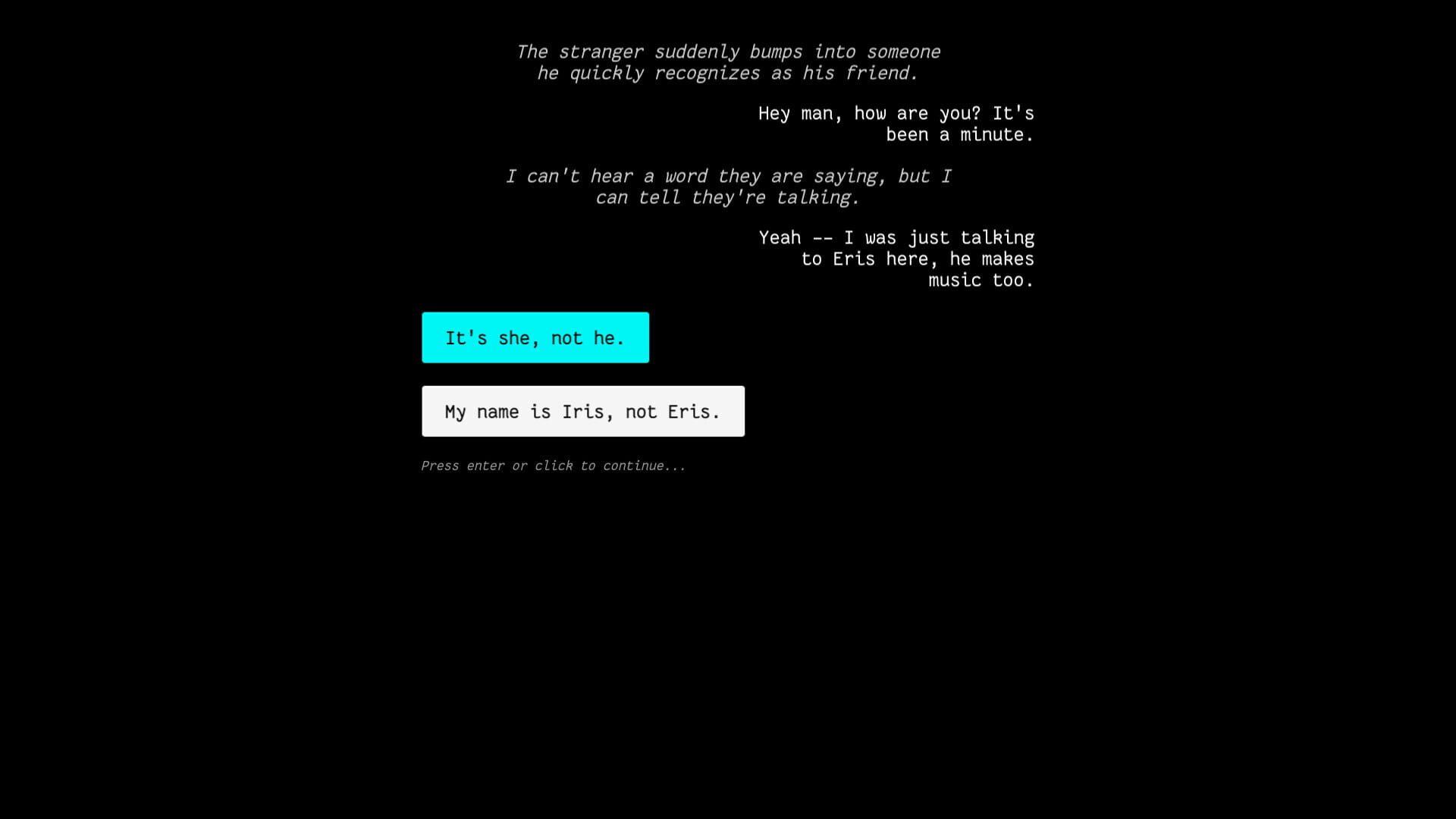 Game screenshot