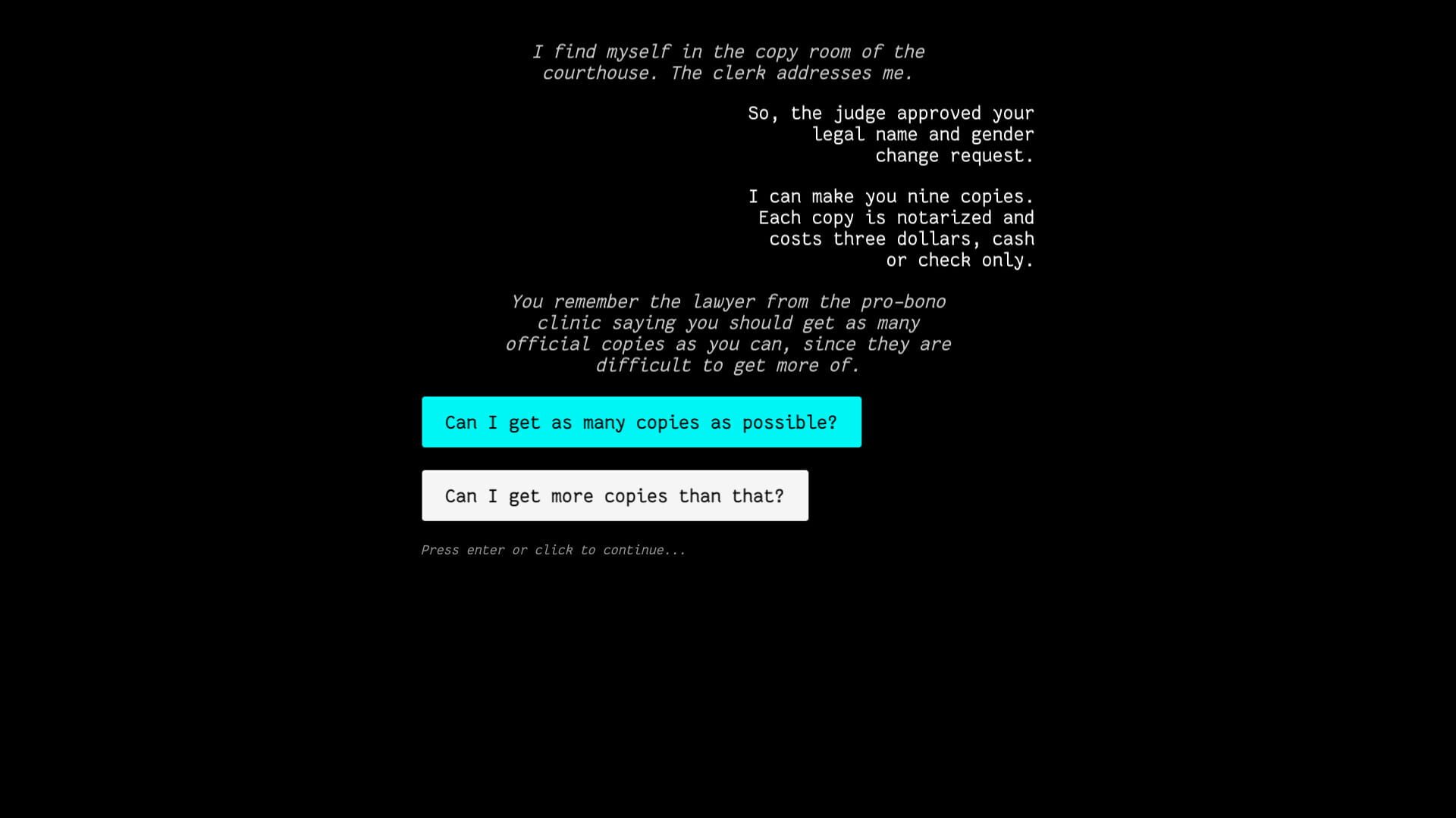 Game screenshot