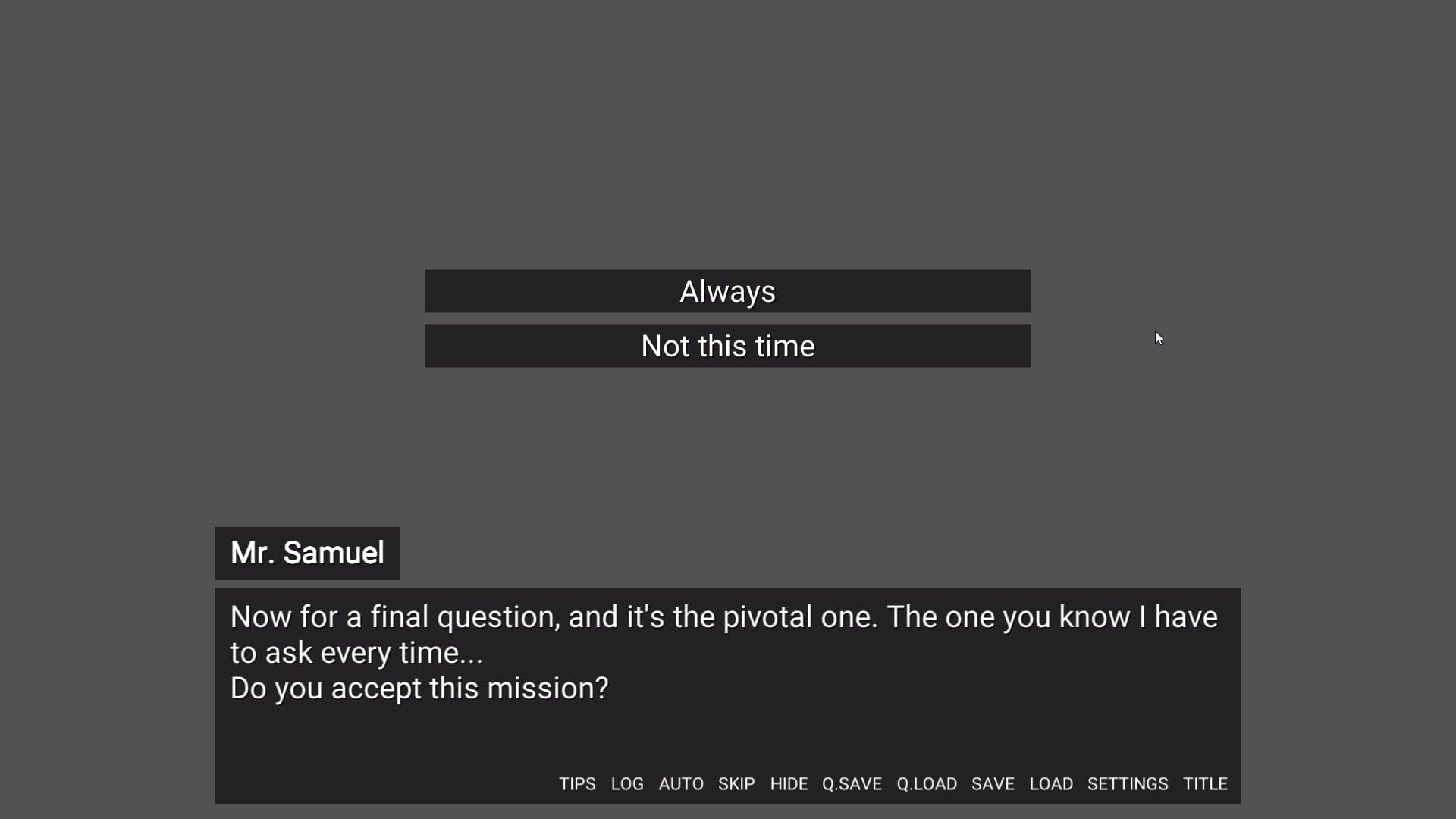 Game screenshot