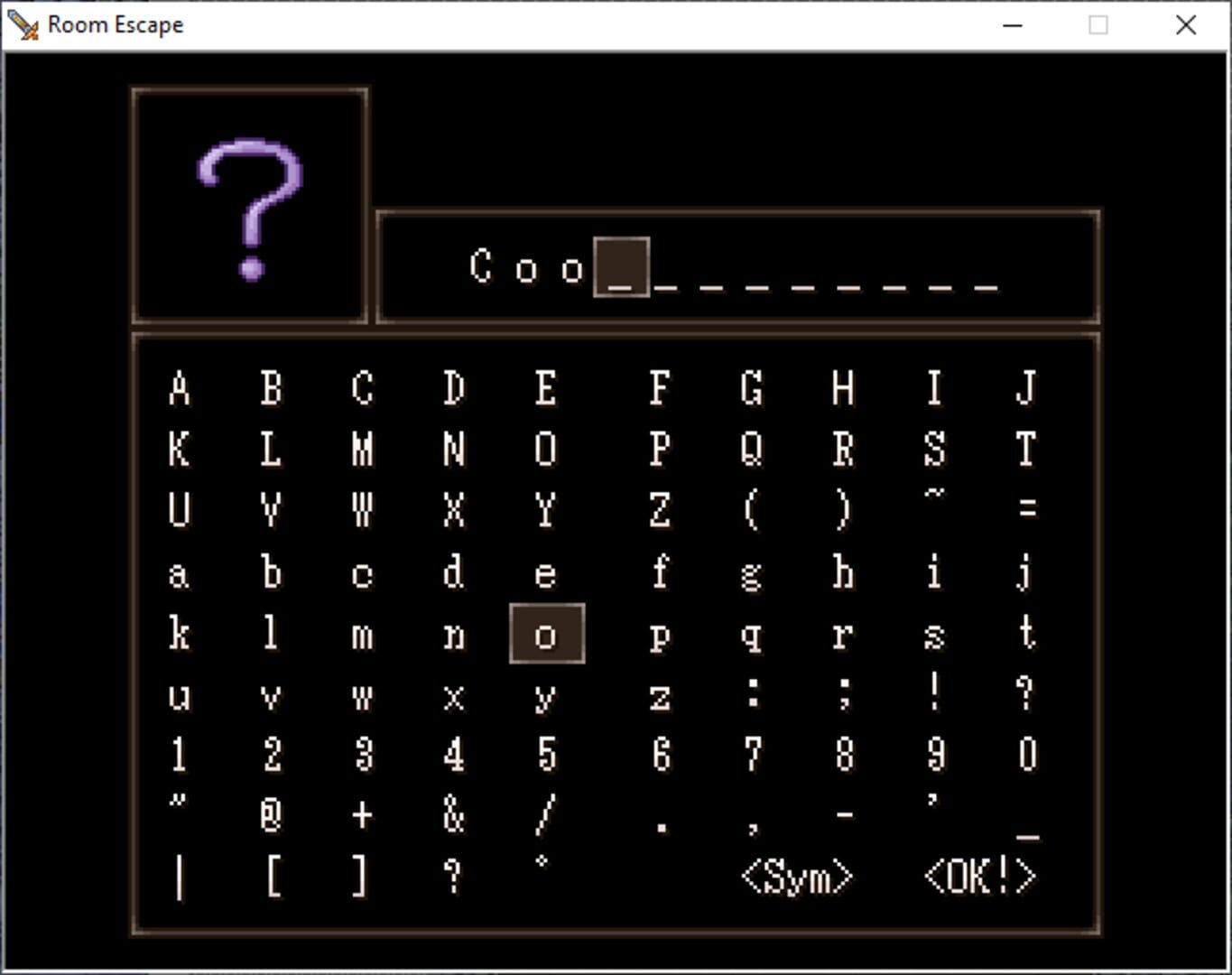 Game screenshot