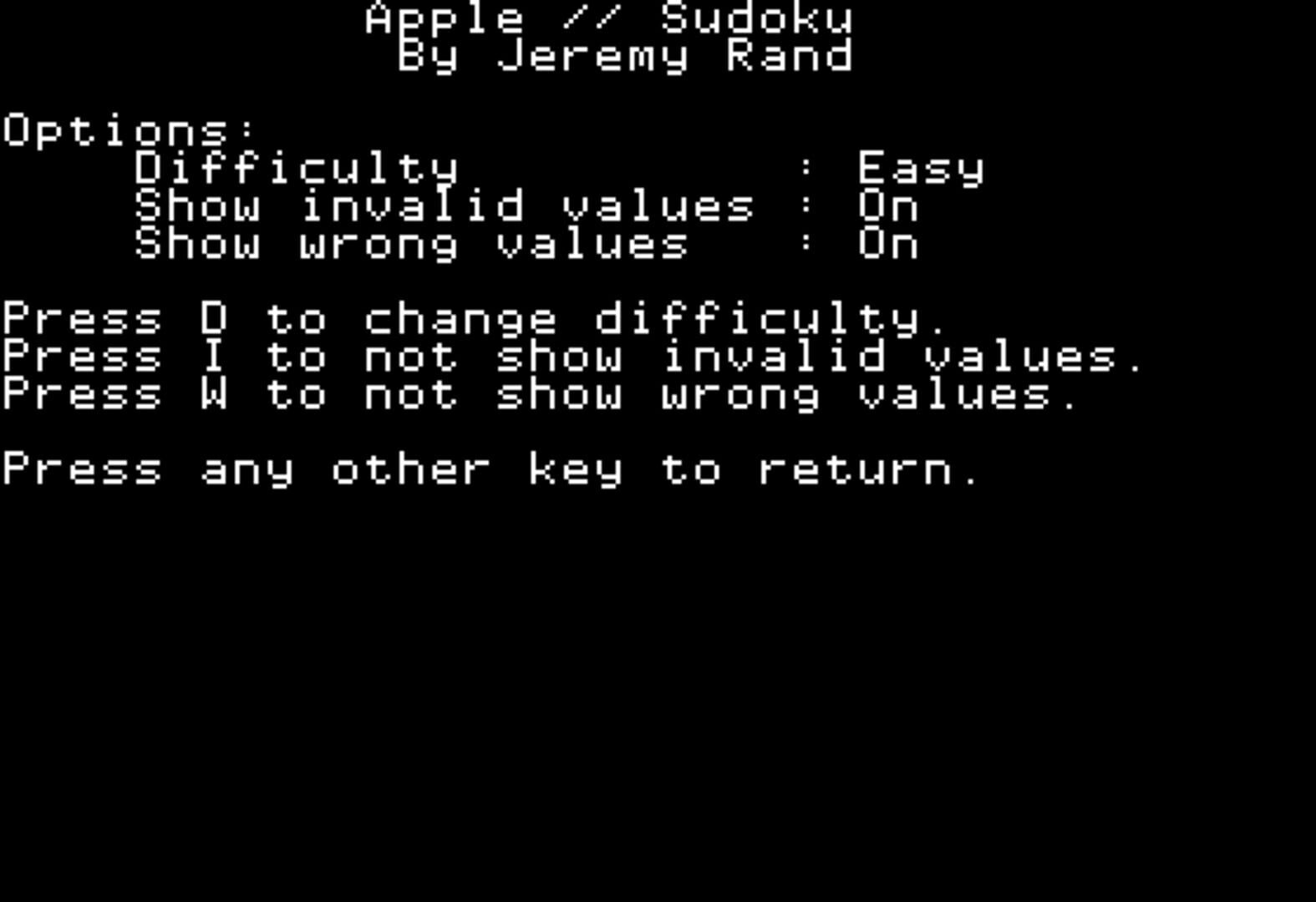 Game screenshot