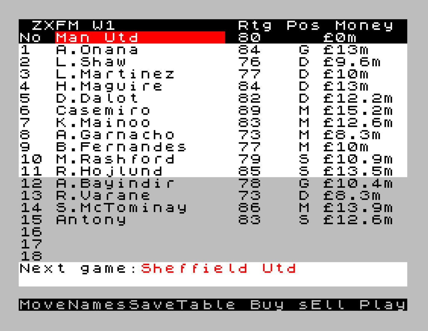 Game screenshot