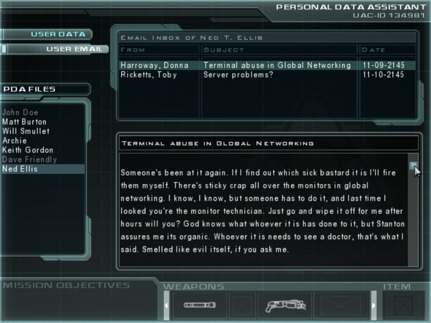 Game screenshot